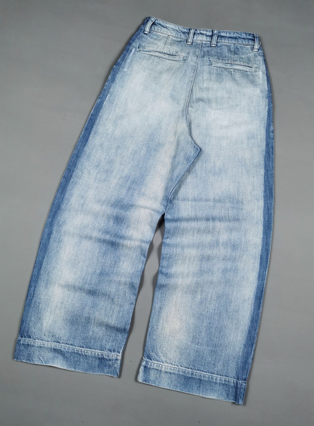 NANO universe Baggy Loose Nano Universe Japan Denim Jeans Size US 26 / EU 42 - 4 Thumbnail