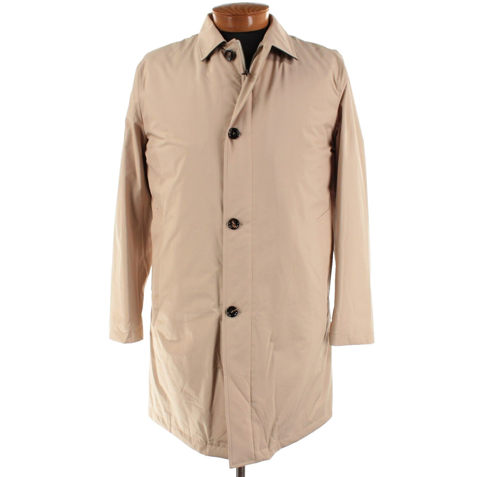Kiton Kiton Jacket Size L US In Beige Polyester Blend Size US L / EU 52-54 / 3 - 1 Thumbnail