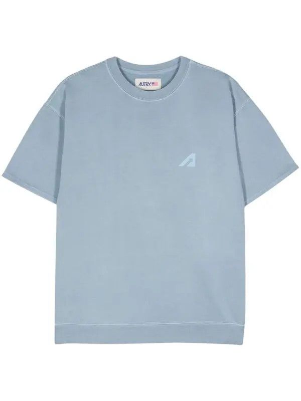 AUTRY o1y0526 Logo T-Shirt in Blue Size US XXL / EU 58 / 5 - 1 Thumbnail