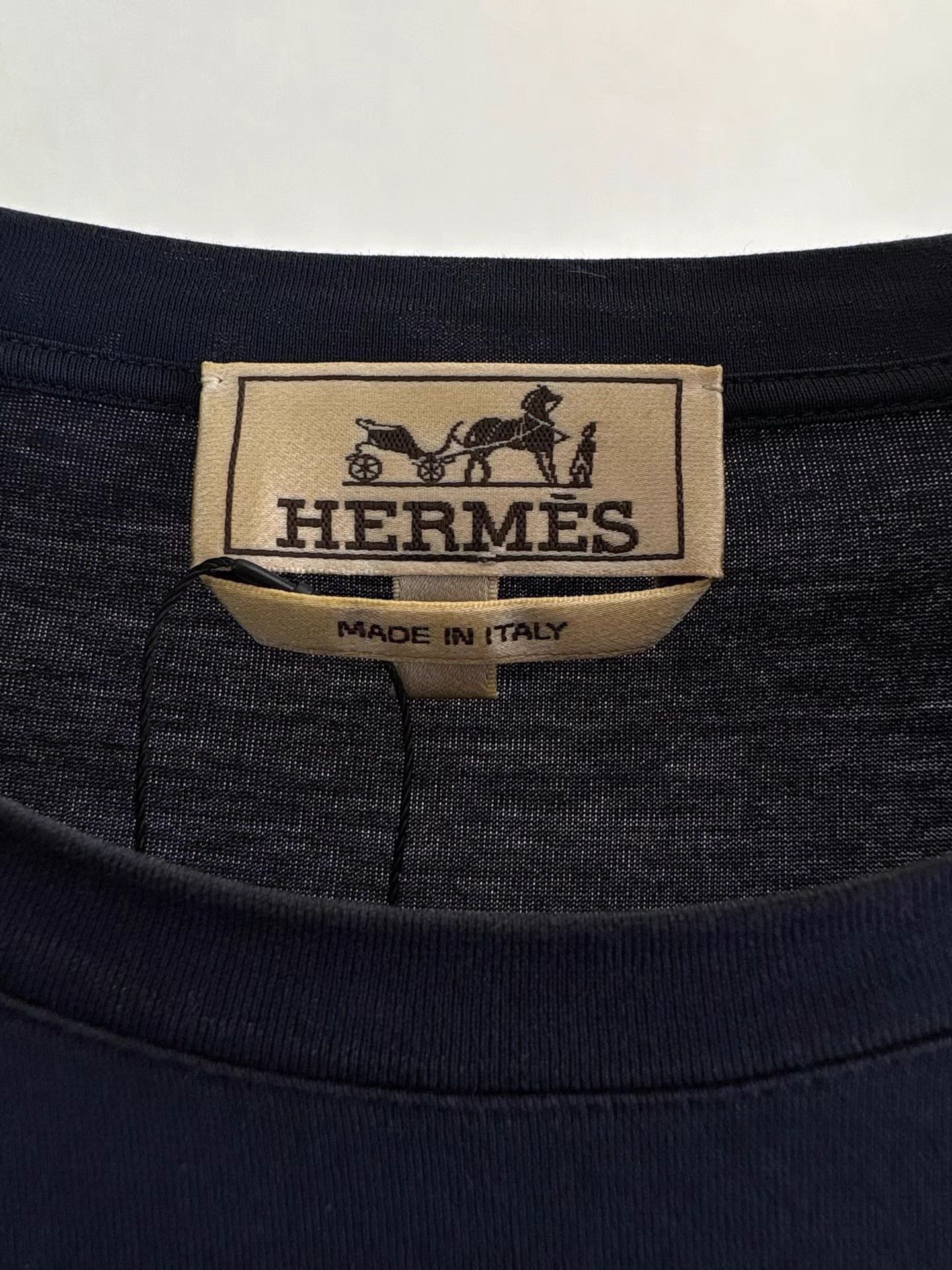 Hermes HERMES Horseshoe Buckle Embroidered Short Sleeve K1 Size US XXL / EU 58 / 5 - 3 Thumbnail