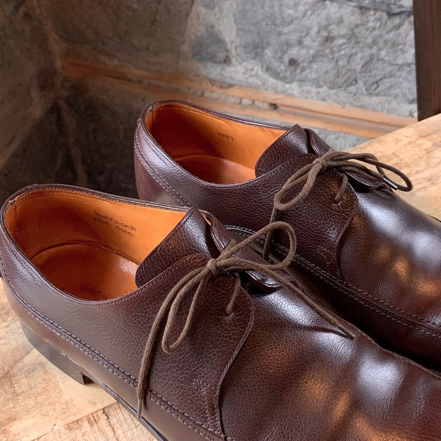 John Lobb John Lobb Brown Leather Hurtwood Lace-up Shoes Size US 11.5 / EU 44-45 - 7 Thumbnail
