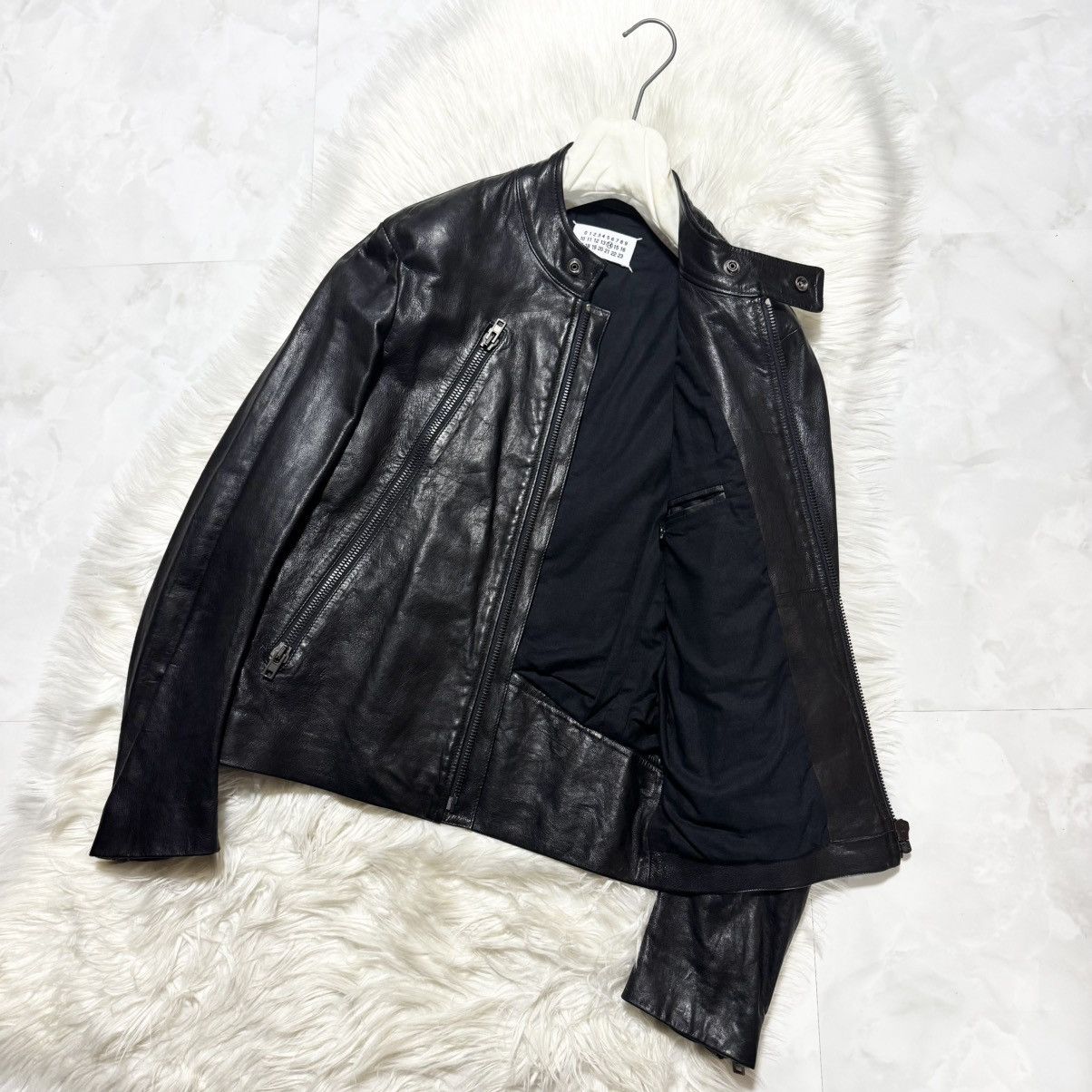 Maison Margiela Authentic, Maison Martin Margiela 5-Zip Leather Jacket Size US S / EU 44-46 / 1 - 7 Thumbnail