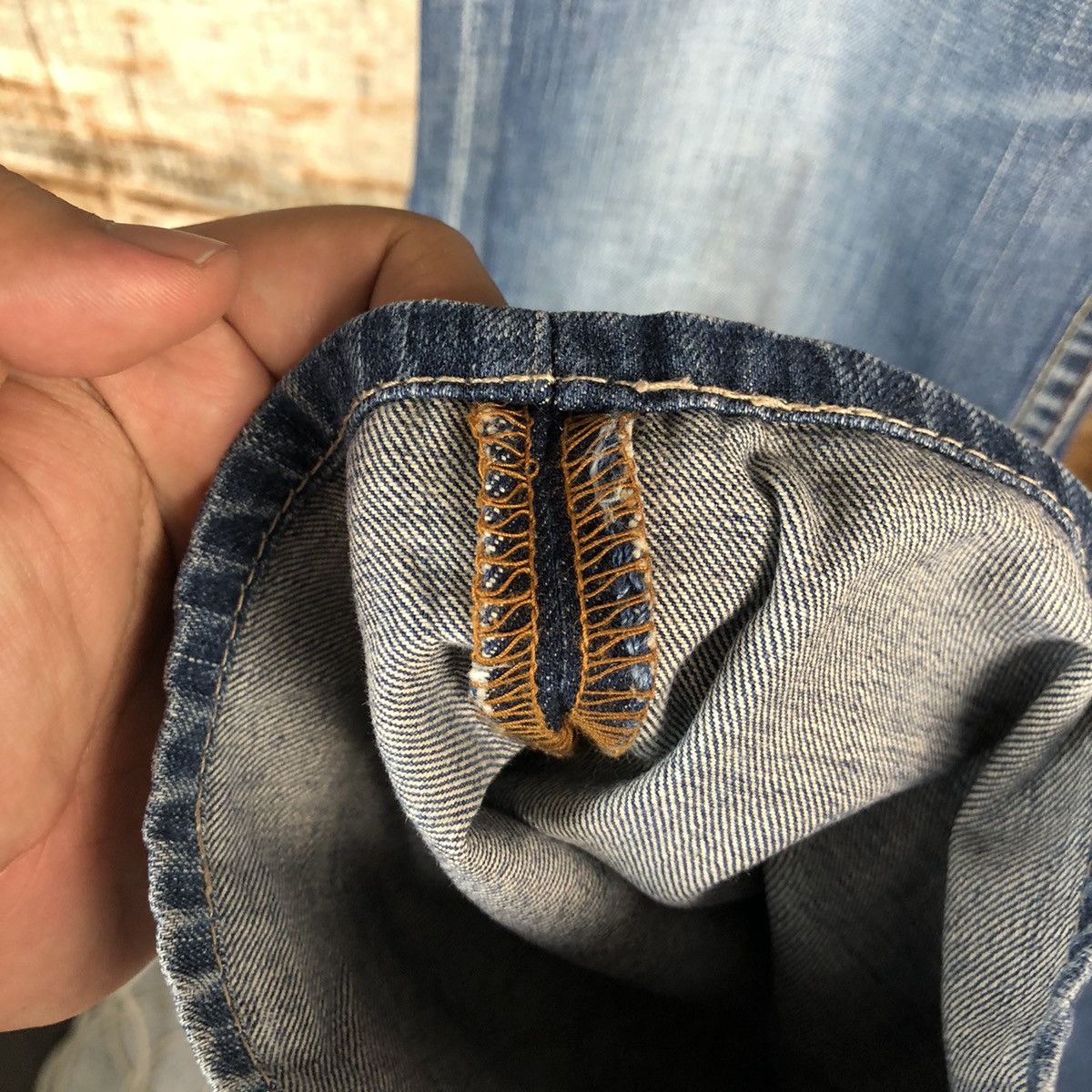Levi's × Vintage DL Levis Blue Denim Pants #C190 Size US 31 - 9 Thumbnail