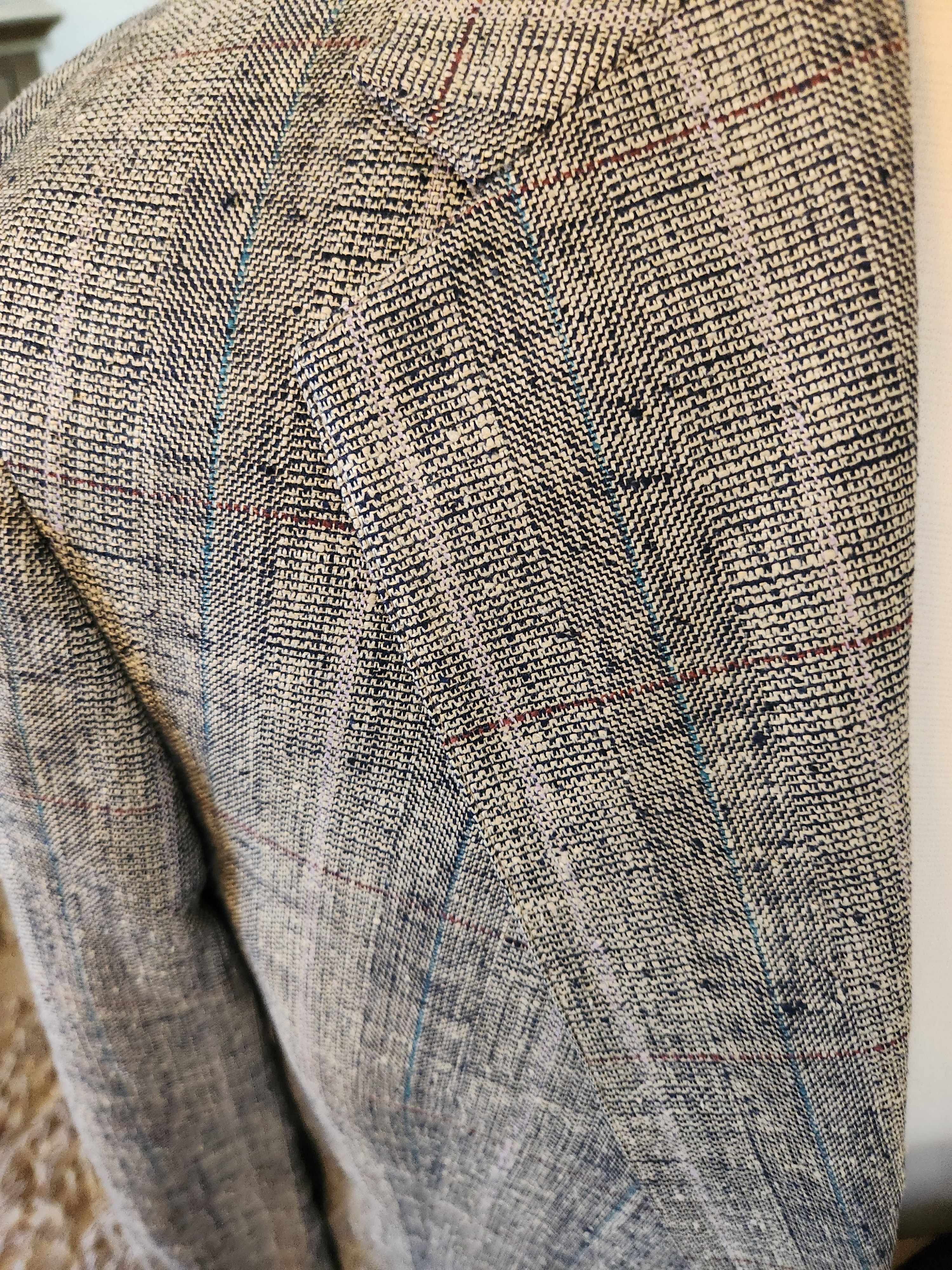 Vintage Vintage 70's Southampton 2 Button Men's 100% Silk Blazer Size 40R - 3 Thumbnail