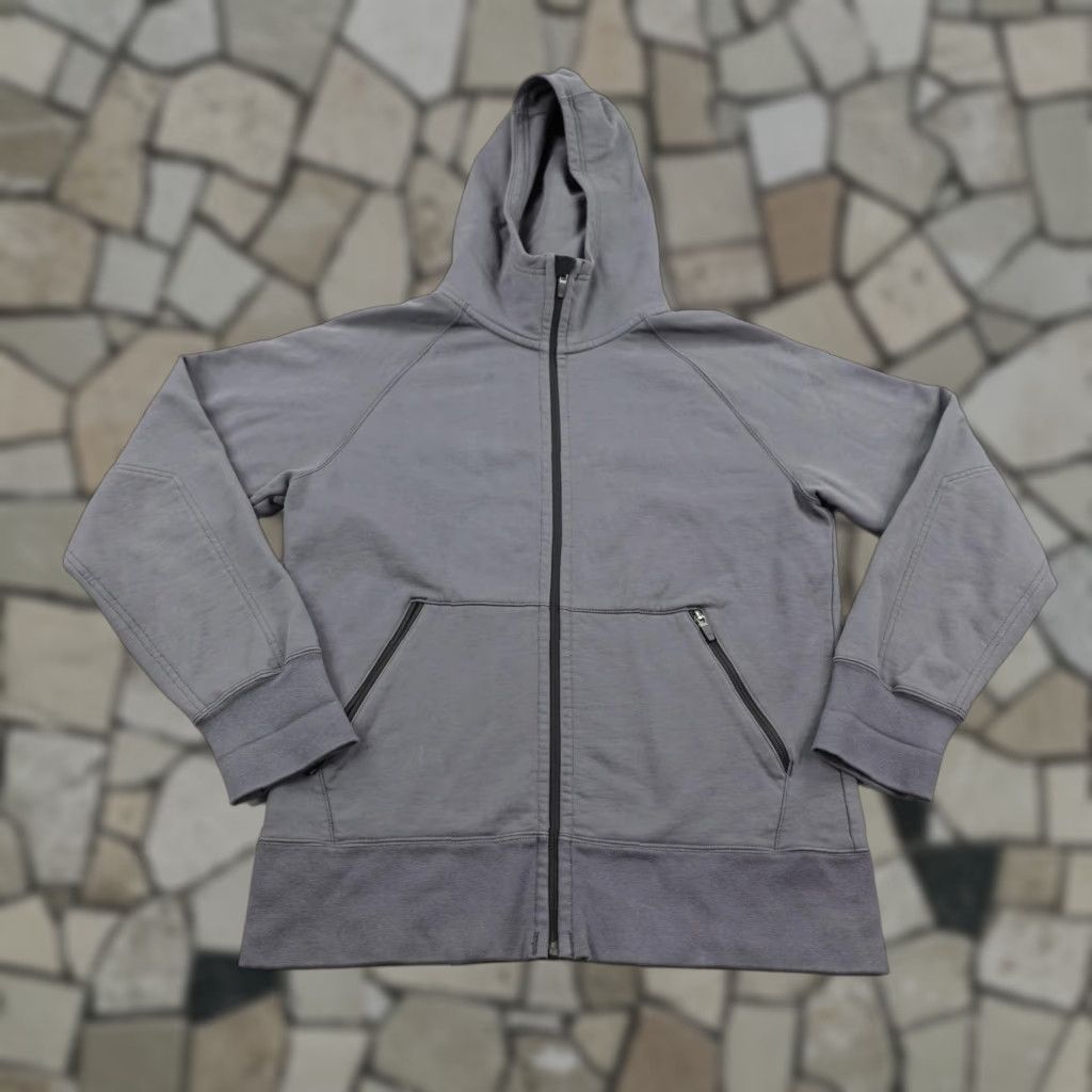 Vintage VINTAGE American Giant Hoodie Mens Medium Gray Full Zip Heavyweight Made in USA Outdoor Fleece Size US M / EU 48-50 / 2 - 1 Thumbnail