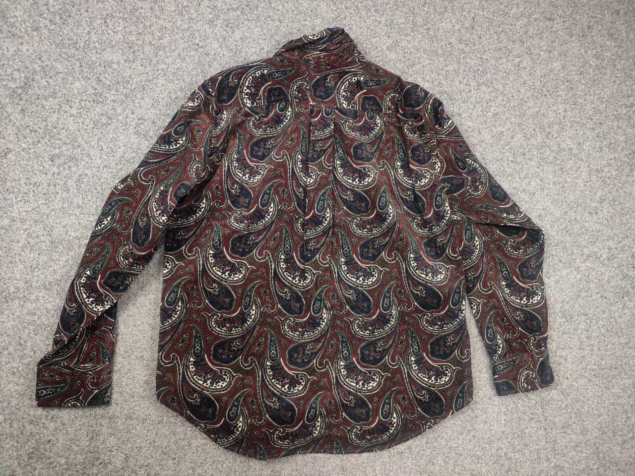 Gant Gant Paisley Corduroy Button Shirt Plumped Vintage RRL Style Size US XL / EU 56 / 4 - 9 Thumbnail