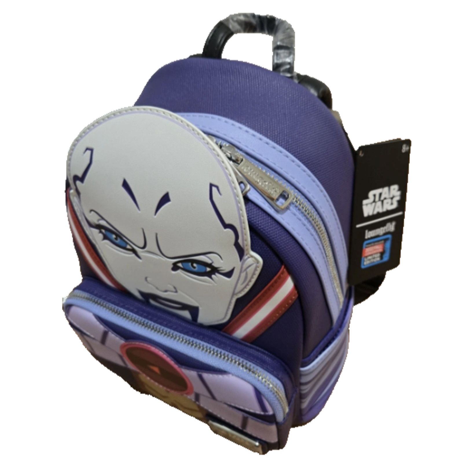 Other Loungefly Star Wars Asajj Ventress Backpack-NYCC Exclusive Size ONE SIZE - 2 Thumbnail