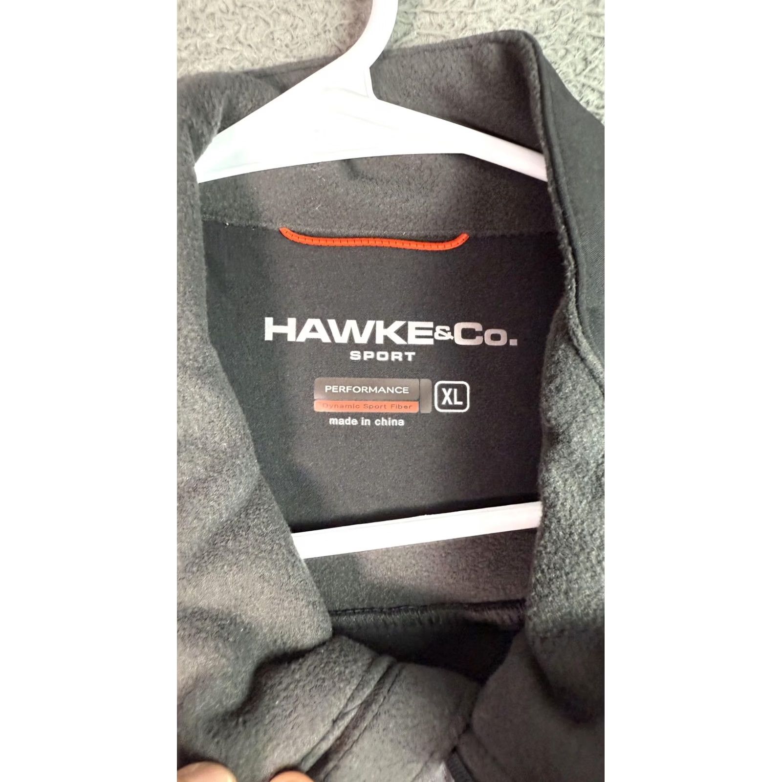 Vintage Hawke & Co Vest Mens XL Black Performance Softshell Zipper Pockets Outdoor Size US XL / EU 56 / 4 - 6 Thumbnail
