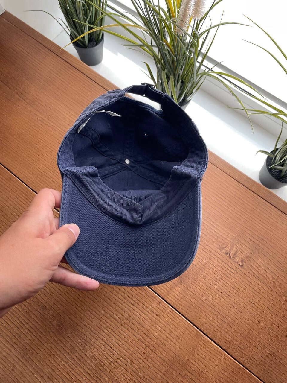Nike × Vintage Vintage Nike Y2K Central Swoosh Drill Cap Hat One Size Size ONE SIZE - 12 Thumbnail