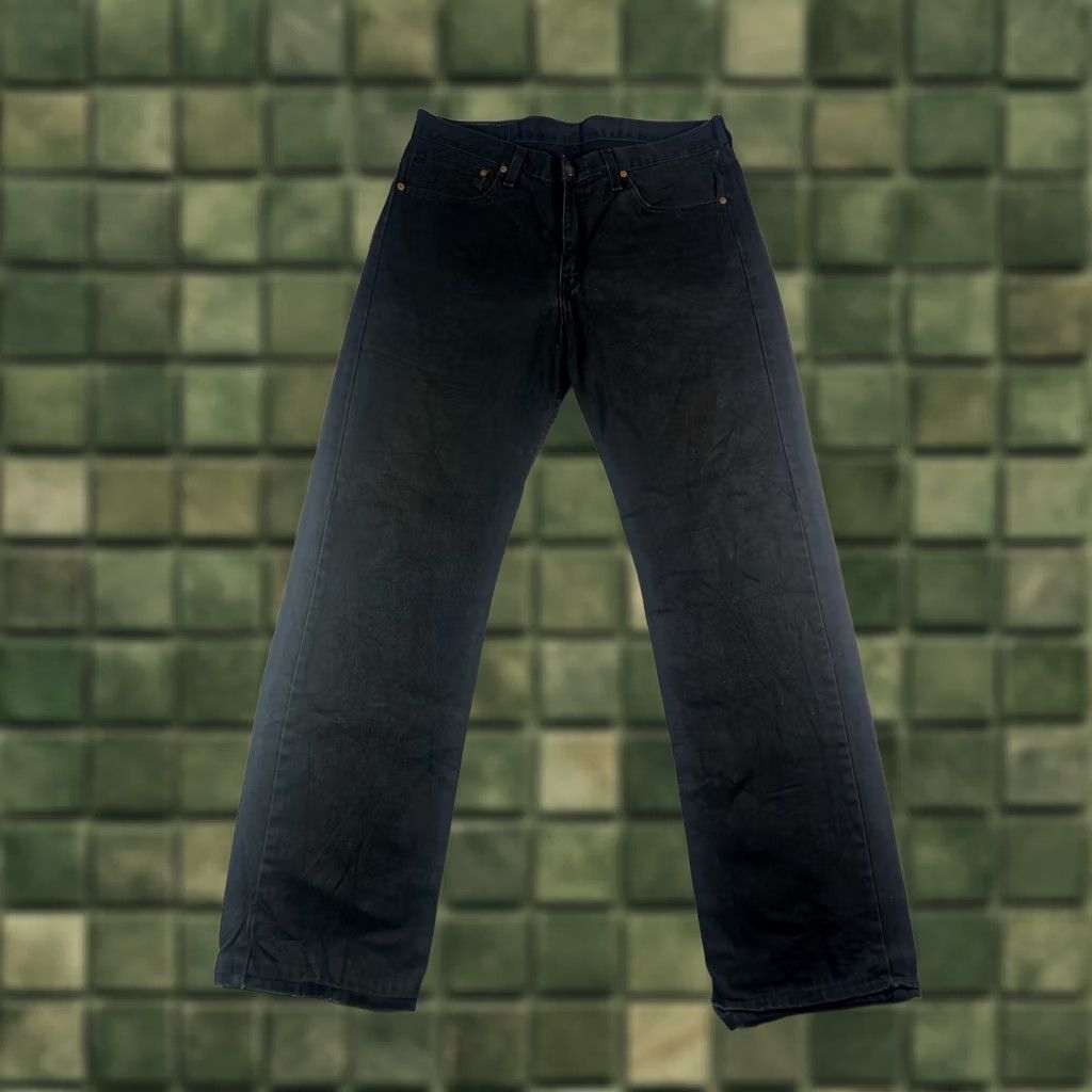 Levi's VINTAGE Levi's 751 Jeans Mens 34x32 Black Regular Fit Straight Leg Denim Workwear - Jeans, Levi's, 751, Black, 34x32, Denim, Straight, Regular, Mens Size US 34 / EU 50 - 1 Thumbnail