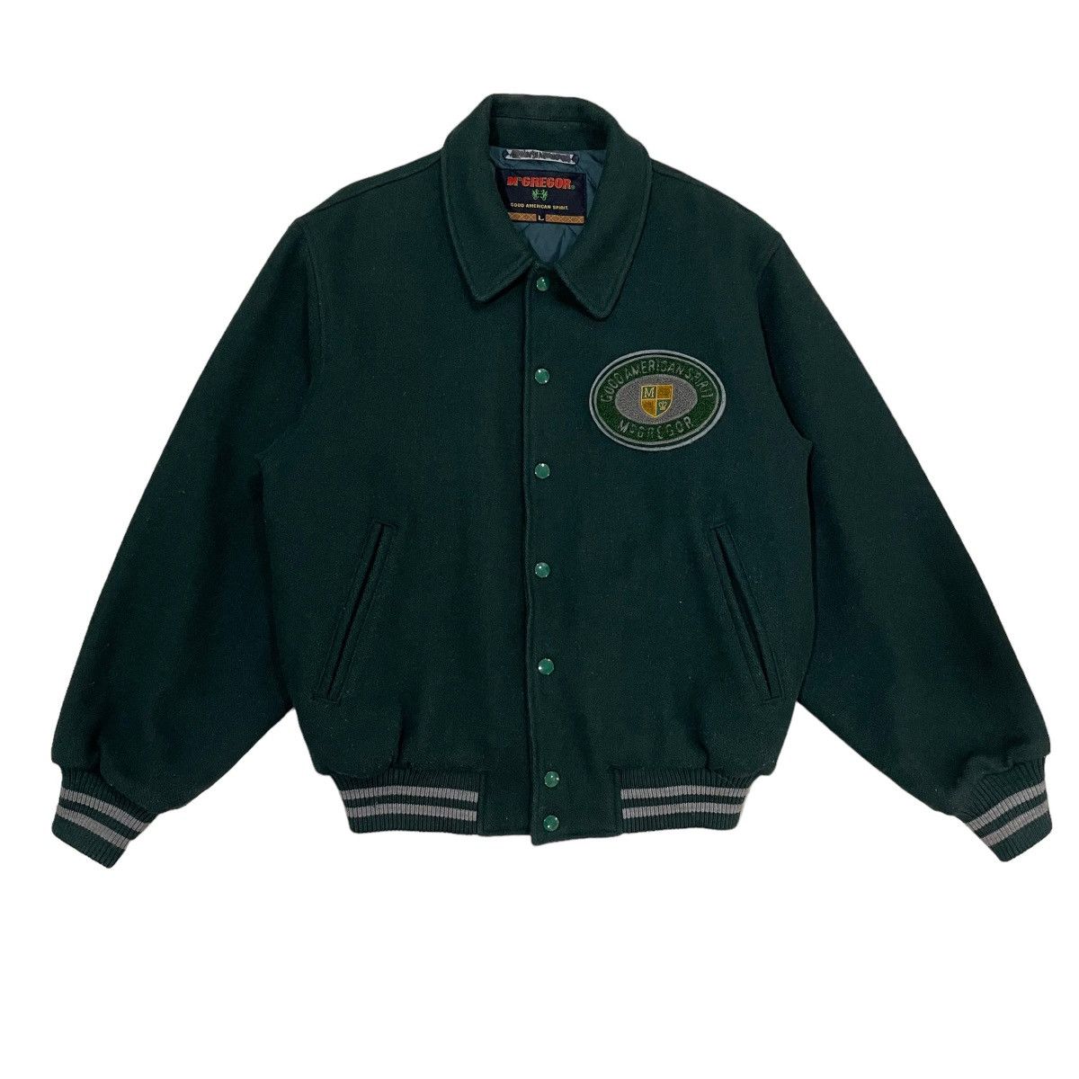 McGregor × Vintage Vintage McGregor Wool Varsity Jacket Size US L / EU 52-54 / 3 - 5 Thumbnail