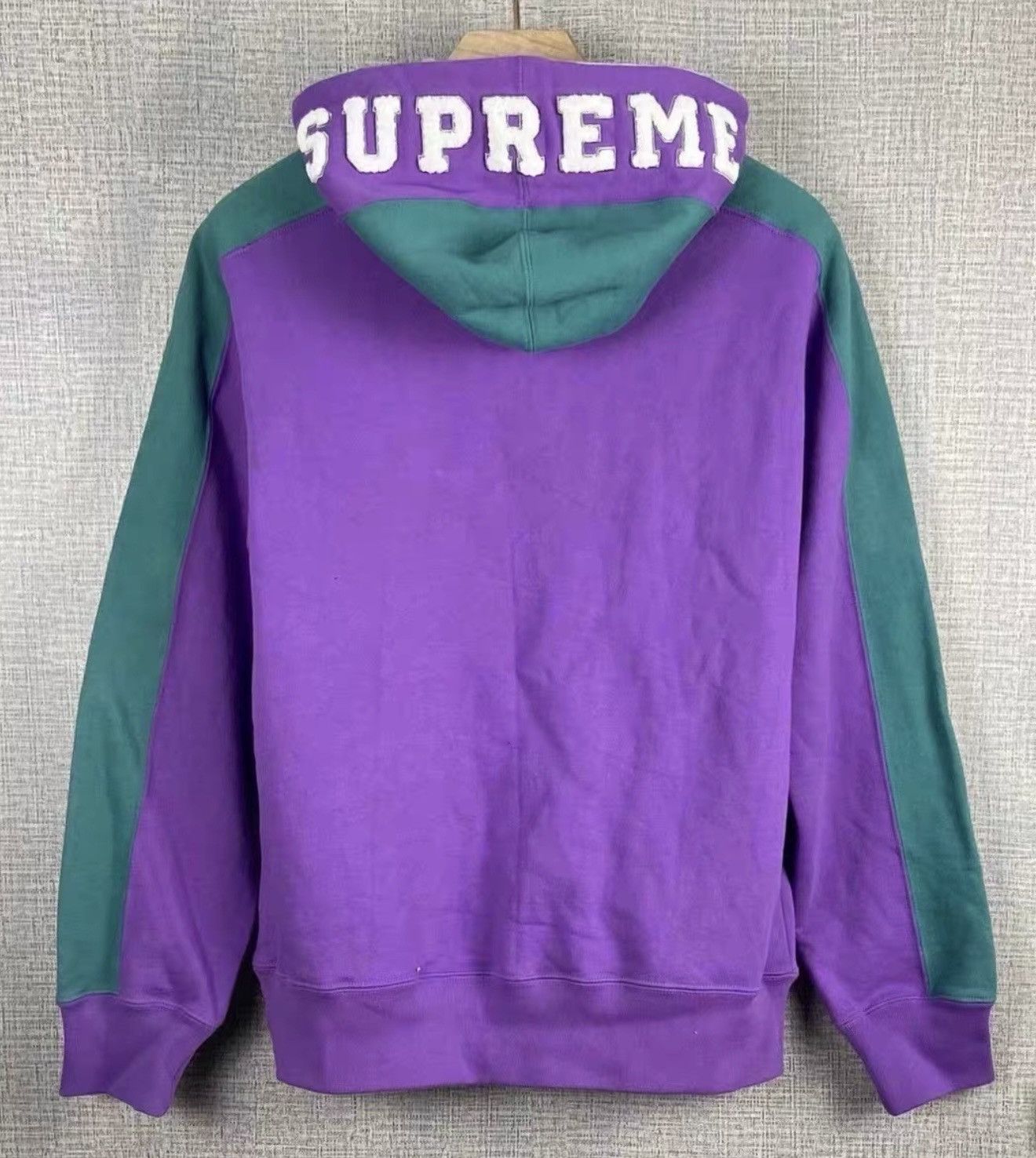 Supreme Supreme fw18 Paneled hooded sweatershirt Size US L / EU 52-54 / 3 - 2 Thumbnail