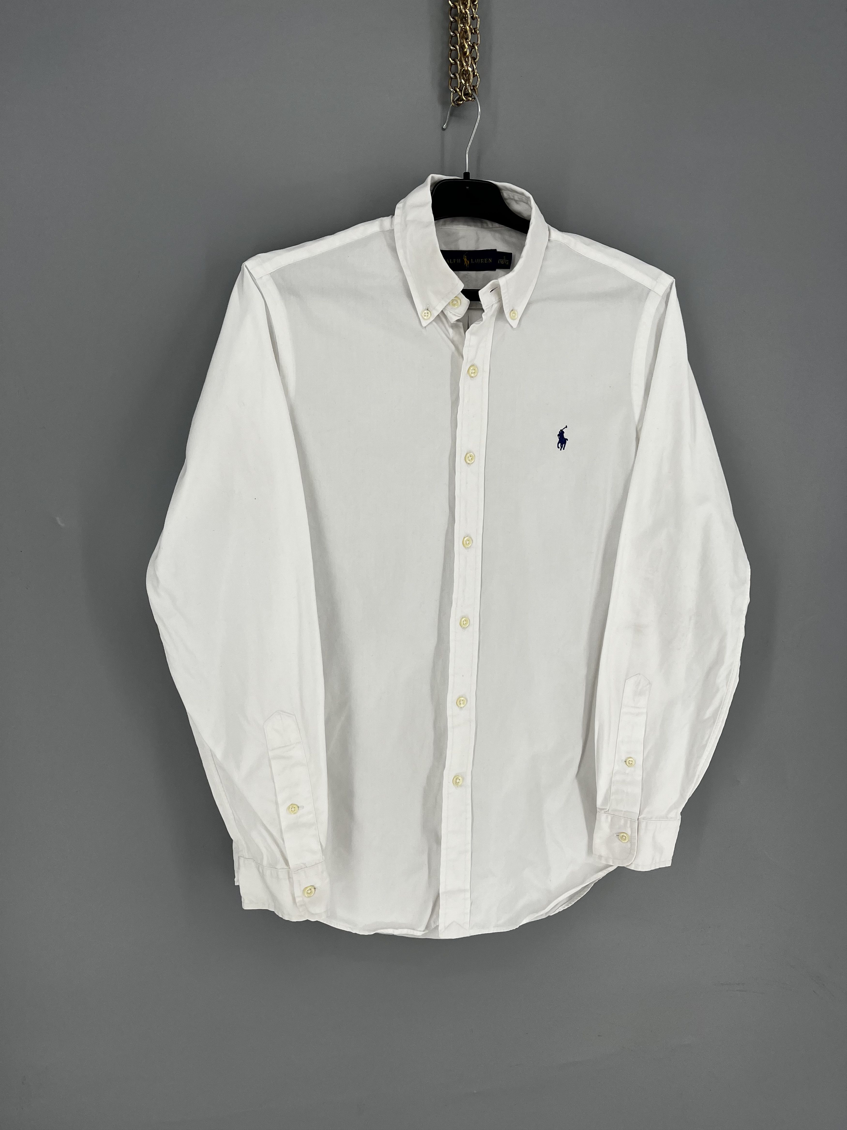 Vintage Vintage White Shirt Polo Ralph Lauren Size XL Rare Size US S / EU 44-46 / 1 - 2 Thumbnail