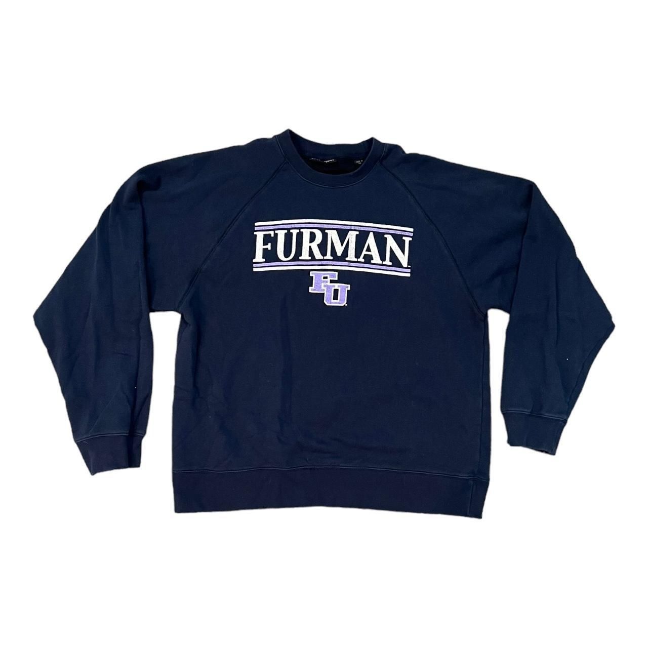 NCAA × Vintage Vintage Furman FU Purple Sweater Size US M / EU 48-50 / 2 - 1 Thumbnail
