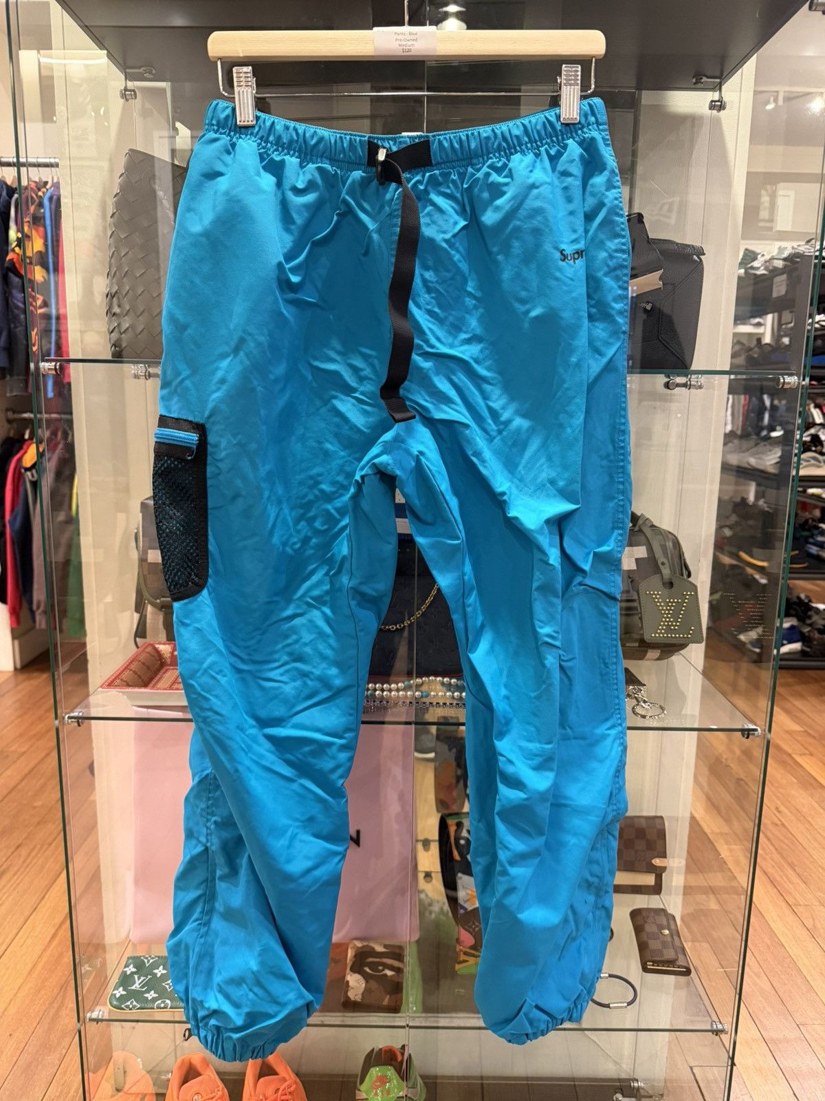 Nike × Supreme Supreme X Nike Trail Running Pants - Blue Size US 30 / EU 46 - 1 Thumbnail