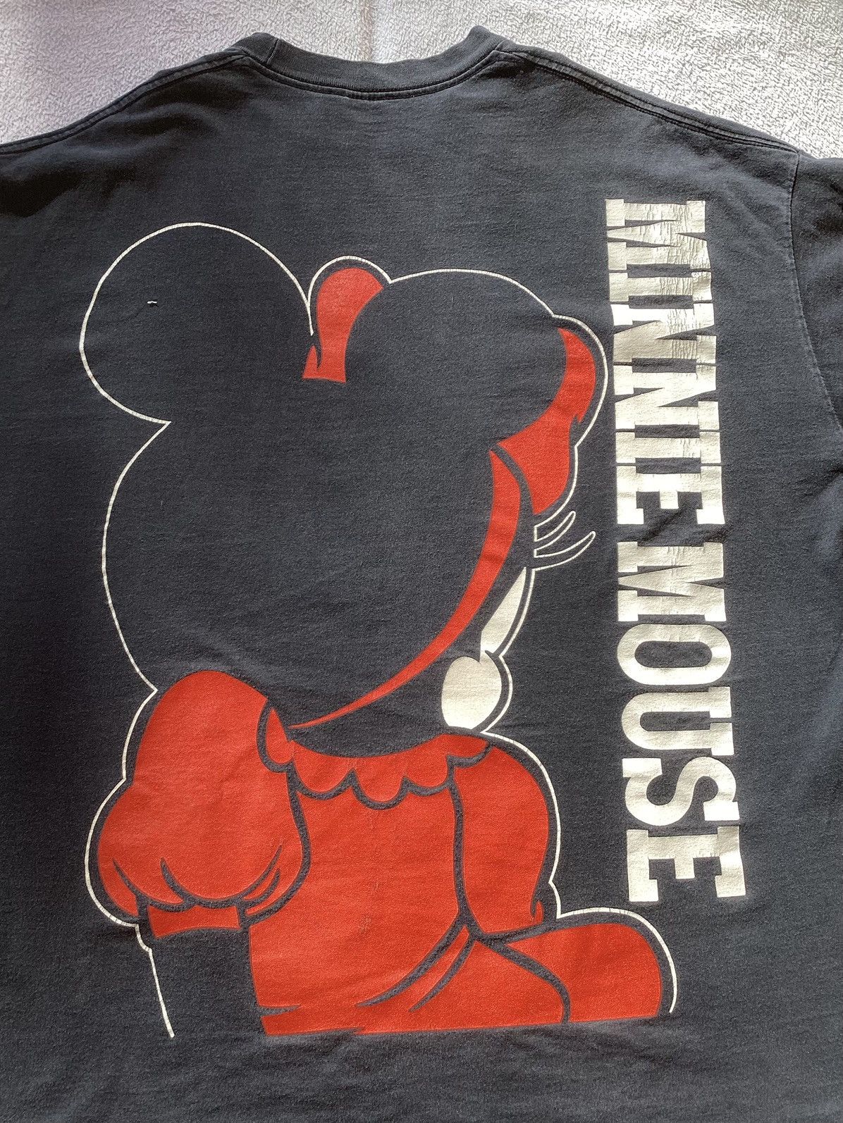 Disney Vintage 90s Minnie mouse Walt Disney 2 sided character Tee Size US XL / EU 56 / 4 - 4 Thumbnail