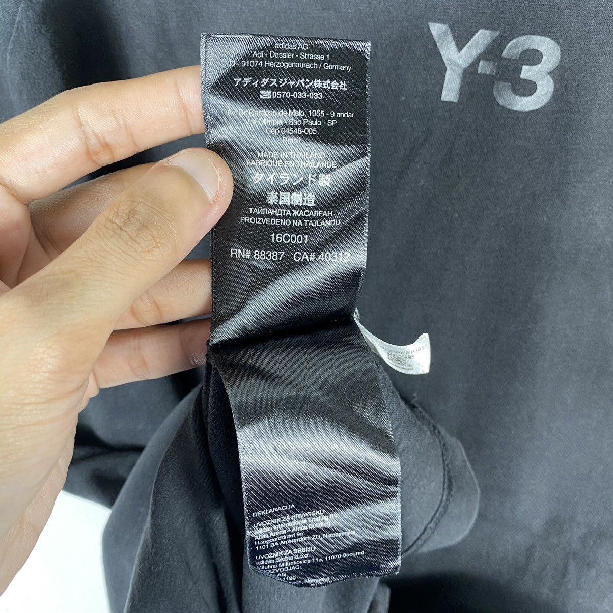 Adidas × Y-3 ADIDAS Y-3 By Yohji Yamamoto Tee Size US XS / EU 42 / 0 - 12 Thumbnail