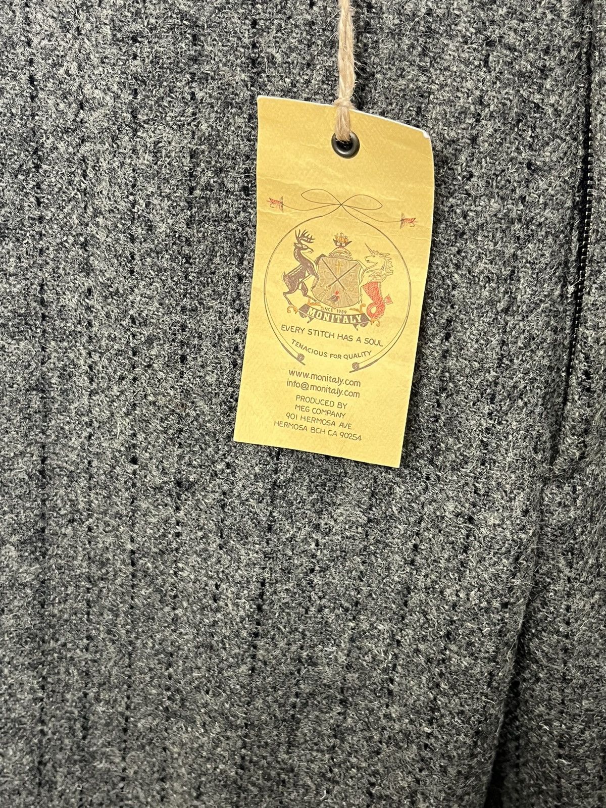 Monitaly Monitaly Harris tweed wool pants new Size US 32 / EU 48 - 2 Thumbnail