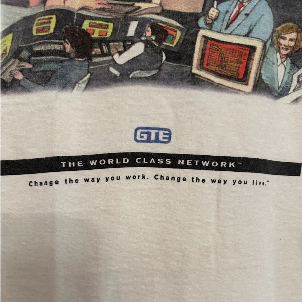 Vintage TWC Network Promo T-Shirt Oneita Power Tee Tech Nostalgia XL Size US XL / EU 56 / 4 - 7 Thumbnail