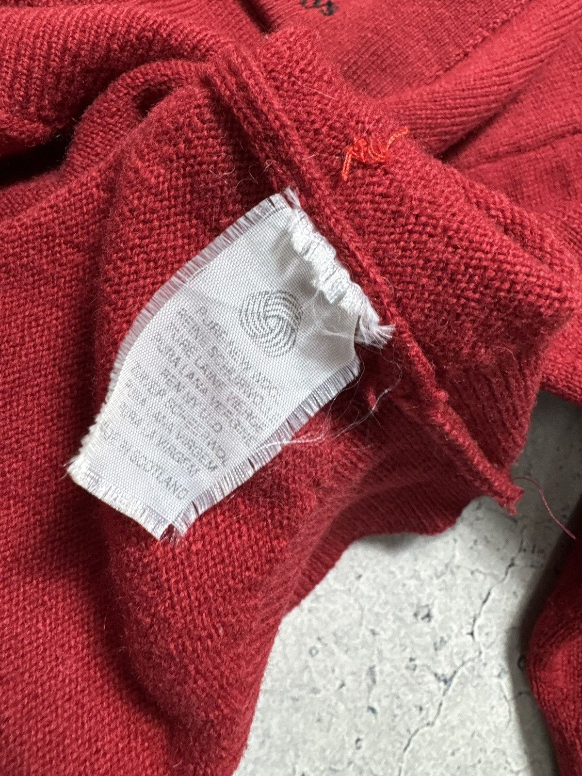 Burberry Burberrys Golf Vintage 90’s Polo Long Sleeve Sweater Wool Size US L / EU 52-54 / 3 - 8 Thumbnail