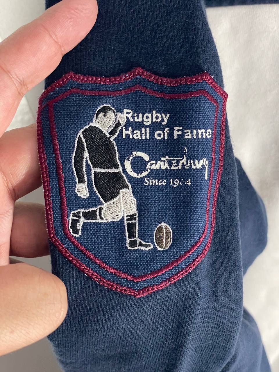 Canterbury of New Zealand Vintage canterbury rugby sweater size M Size US M / EU 48-50 / 2 - 8 Thumbnail