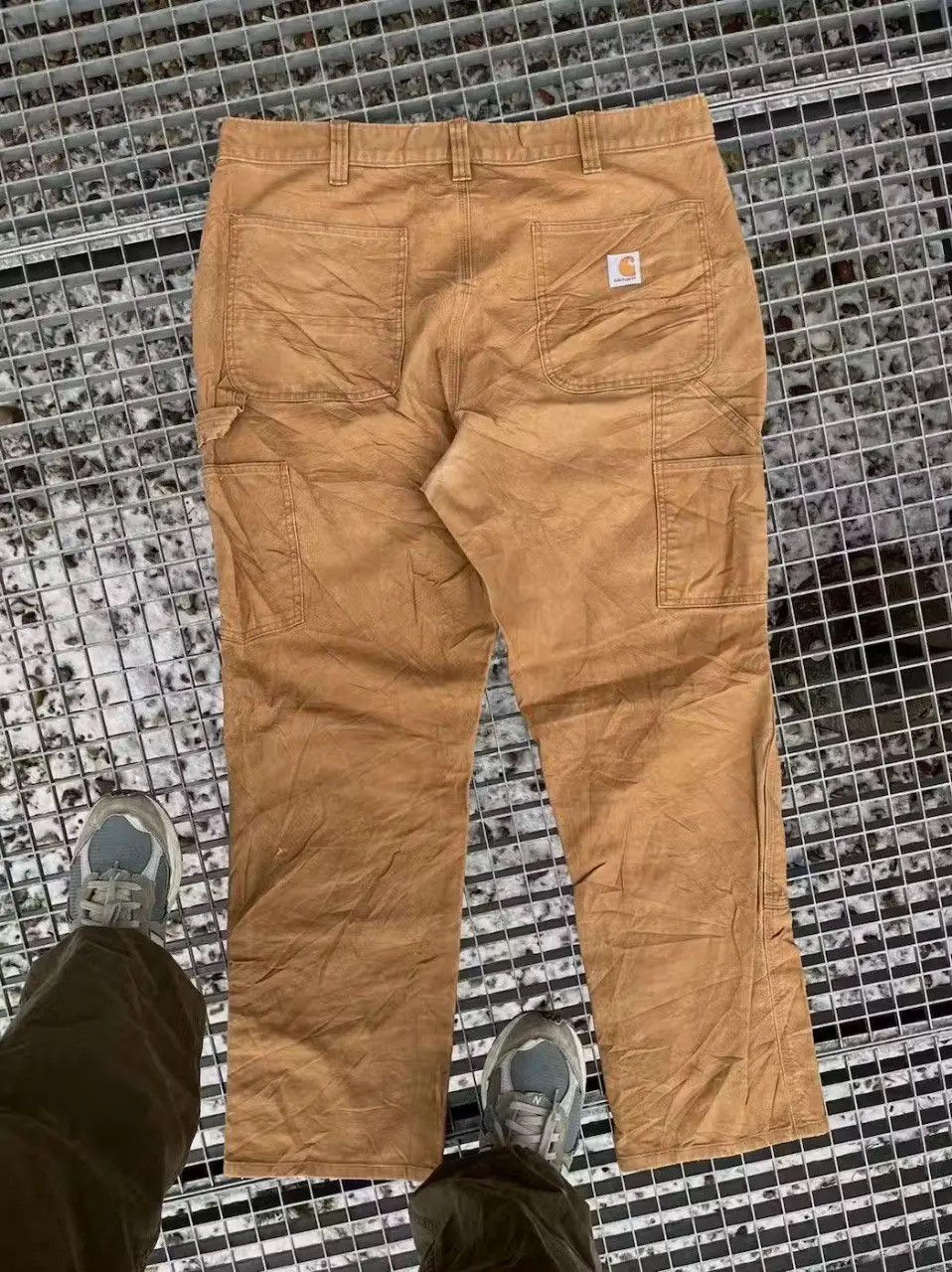 Carhartt × Vintage Vintage Carhartt Double Knee USA Work Hype Baggy Pants Size US 38 / EU 54 - 2 Thumbnail