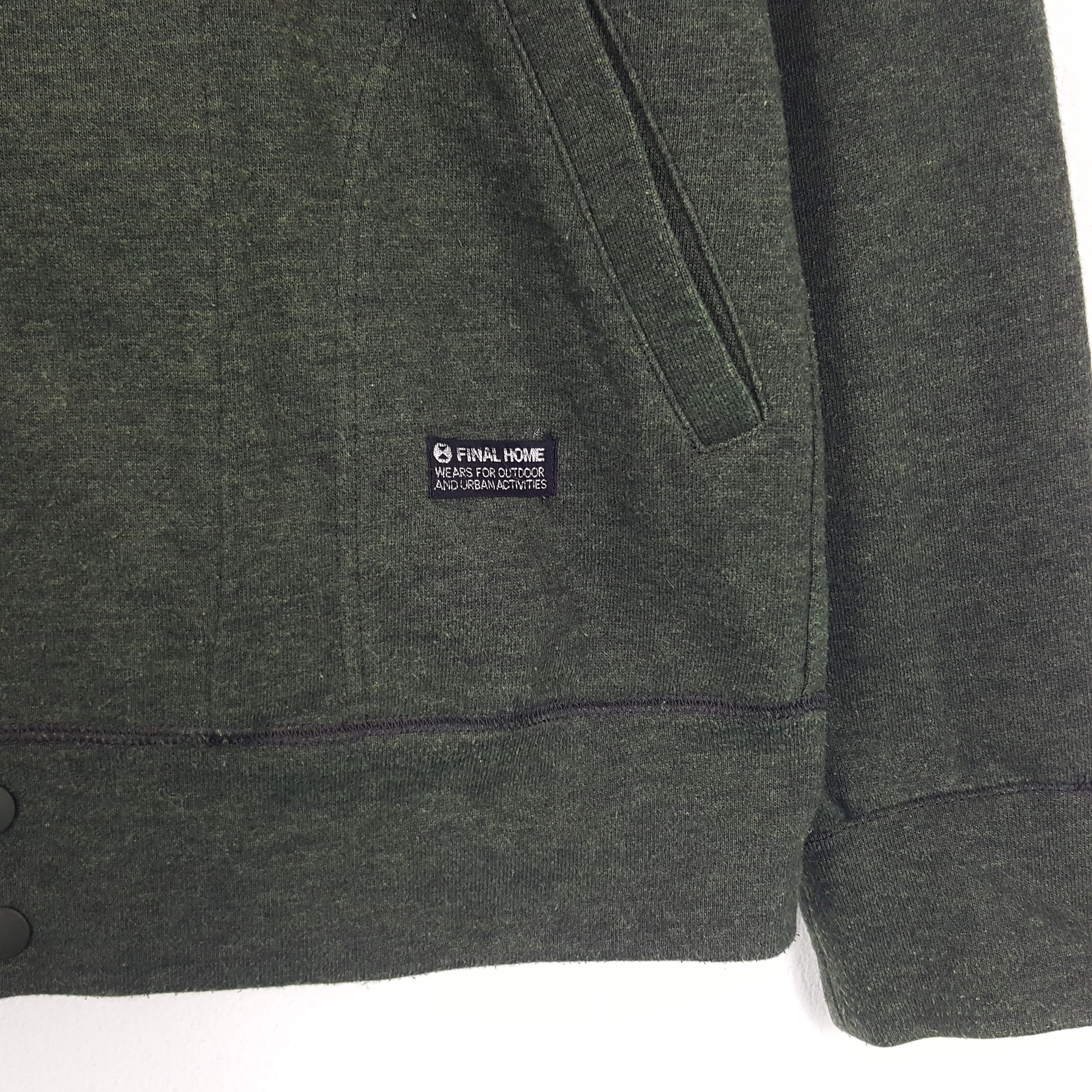 Final Home × Issey Miyake × Vintage Vintage Final Home by Issey Miyake Zipper Jacket Hoodies Size US XS / EU 42 / 0 - 2 Thumbnail