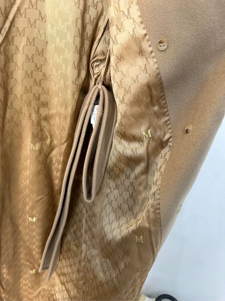Max Mara Max Mara Classic Camel 101801 Wool Coat Size L / US 10 / IT 46 - 3 Thumbnail