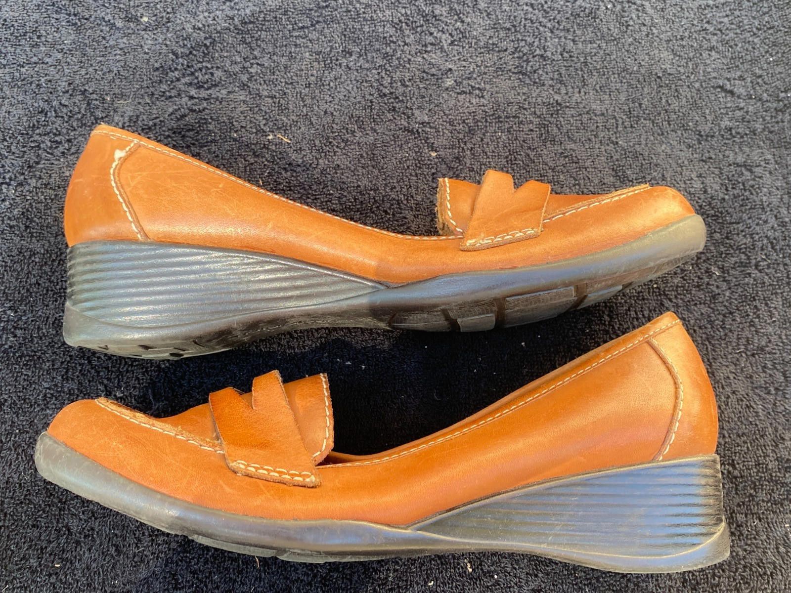 Designer Natural Soul Womens 8W Bratman Slip On Wedge Loafers (#S609) Size US 8 / IT 38 - 4 Thumbnail