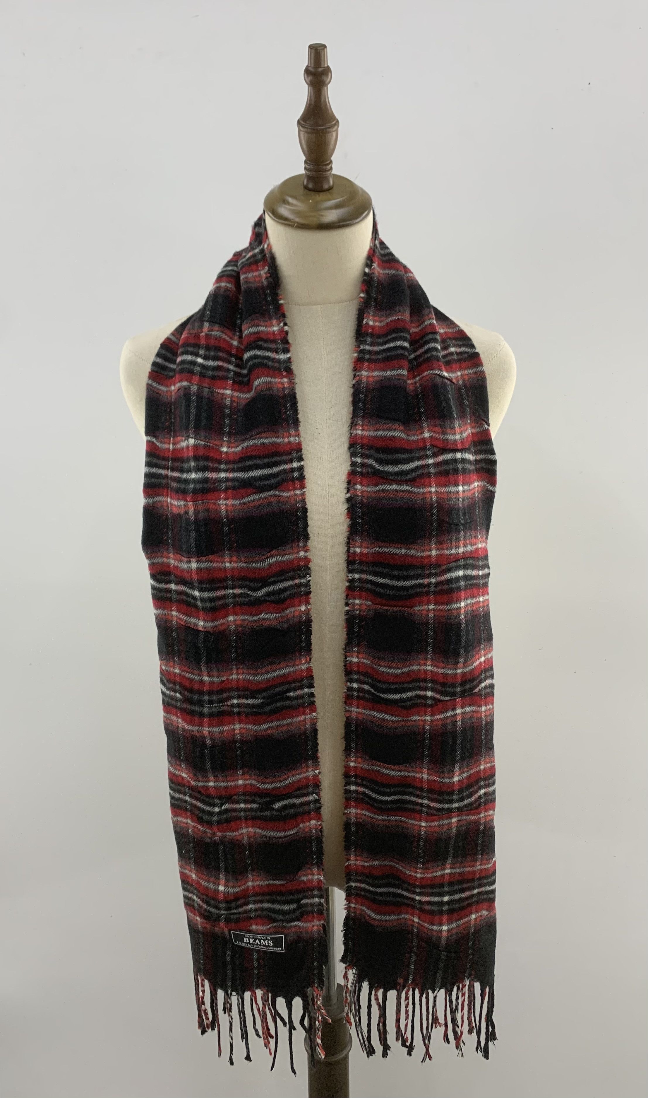 Beams Japan Beams Scarf Wool Muffler Neck Wrap BL3134 Size ONE SIZE - 1 Thumbnail