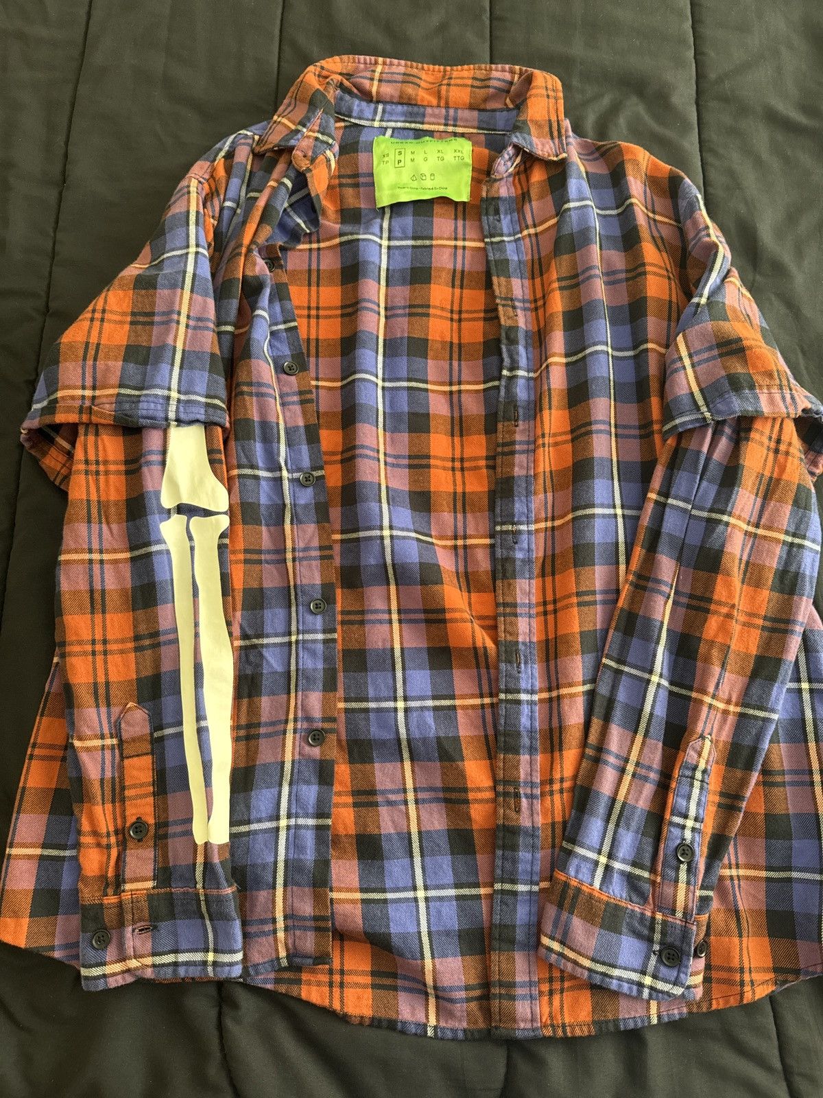 Urban Outfitters Urban outfitters Skeleton Flannel Size US S / EU 44-46 / 1 - 3 Thumbnail