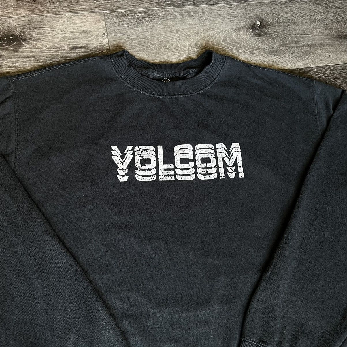 Volcom Vintage Volcom Stacked Logo Skater Logo Crewneck Sweatshirt Size US L / EU 52-54 / 3 - 3 Thumbnail