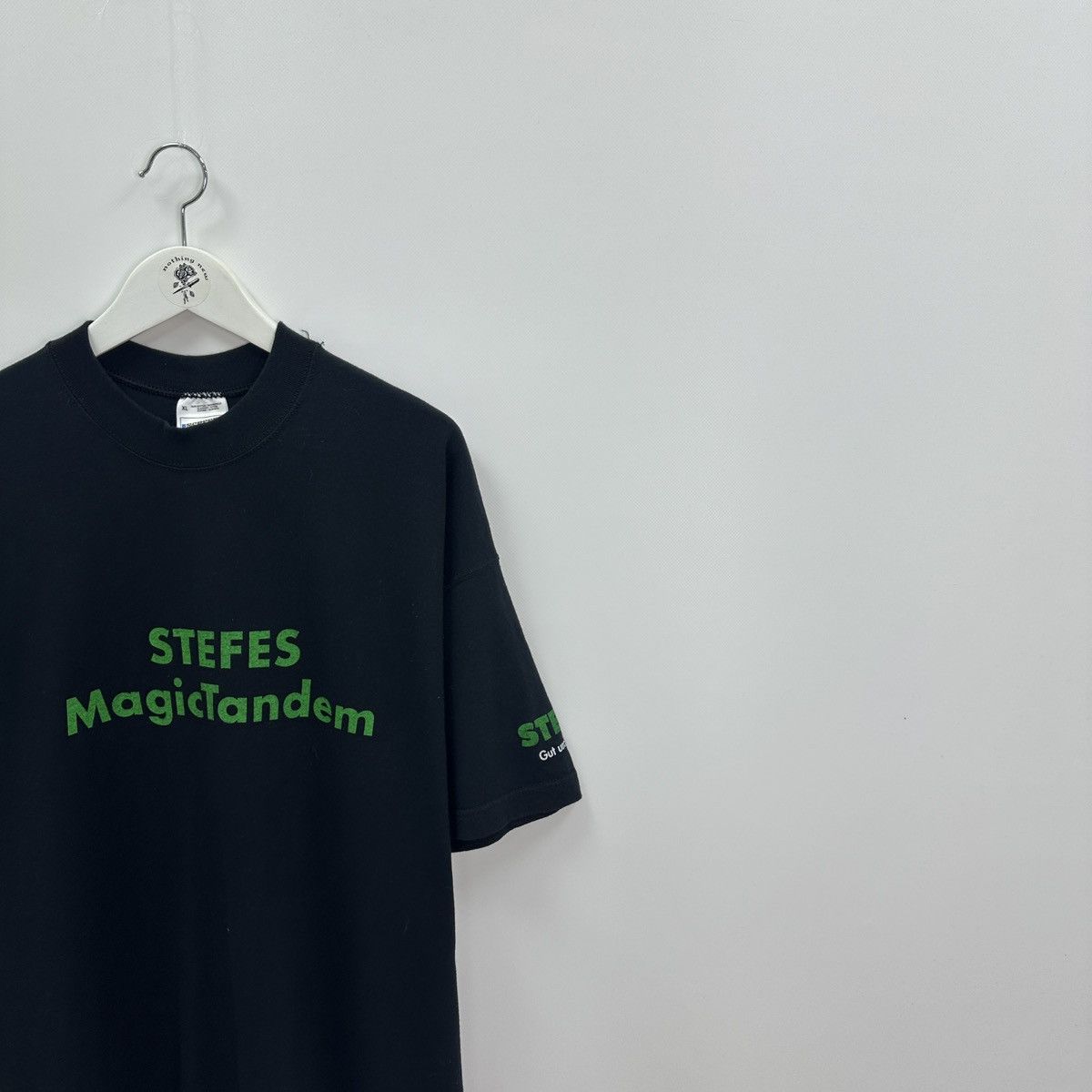 Vintage Vintage 90s Stefes Magic Tandem promo tee Bold head y2k hype Size US XL / EU 56 / 4 - 4 Thumbnail