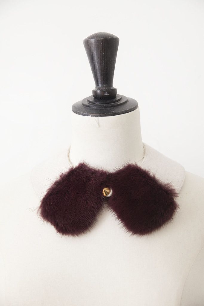 Fendi Fendi cashmere & mink collar Size ONE SIZE - 1 Thumbnail