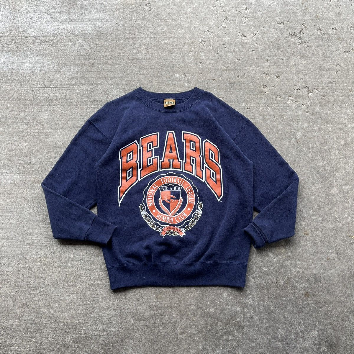 Nutmeg 1980s Chicago Bears Graphic Pullover Size US L / EU 52-54 / 3 - 1 Thumbnail