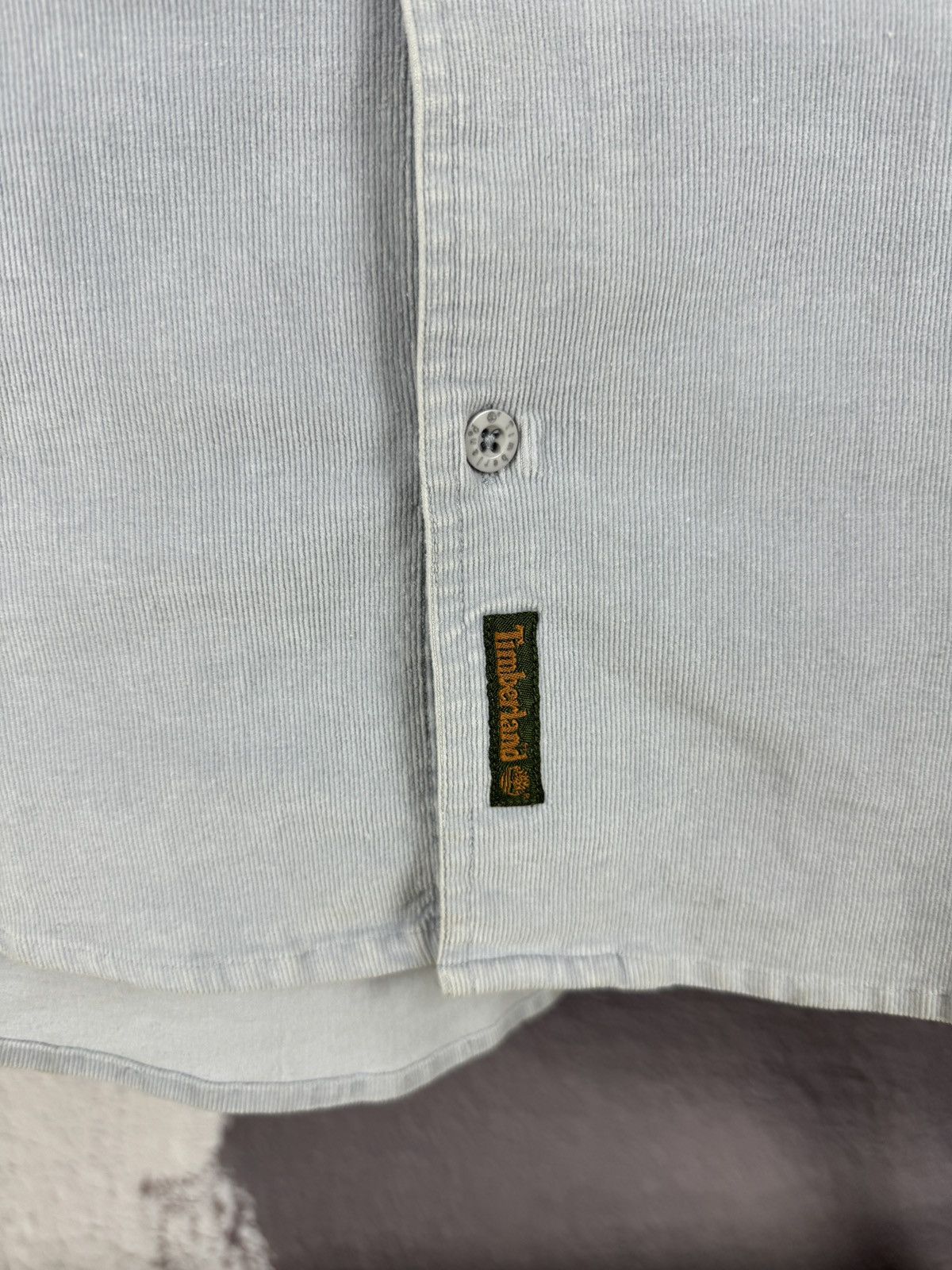 Timberland Timberland vintage 90s heavy corduroy blue grey shirt Size US L / EU 52-54 / 3 - 7 Thumbnail