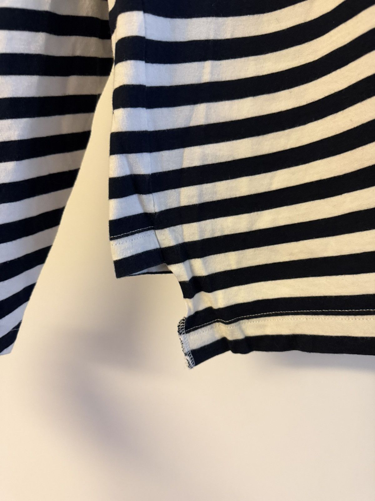 Comme des Garcons SHIRT COMME DES GARÇONS SHIRT MAN Asymmetrical Stripe T-Shirt Size US L / EU 52-54 / 3 - 7 Thumbnail