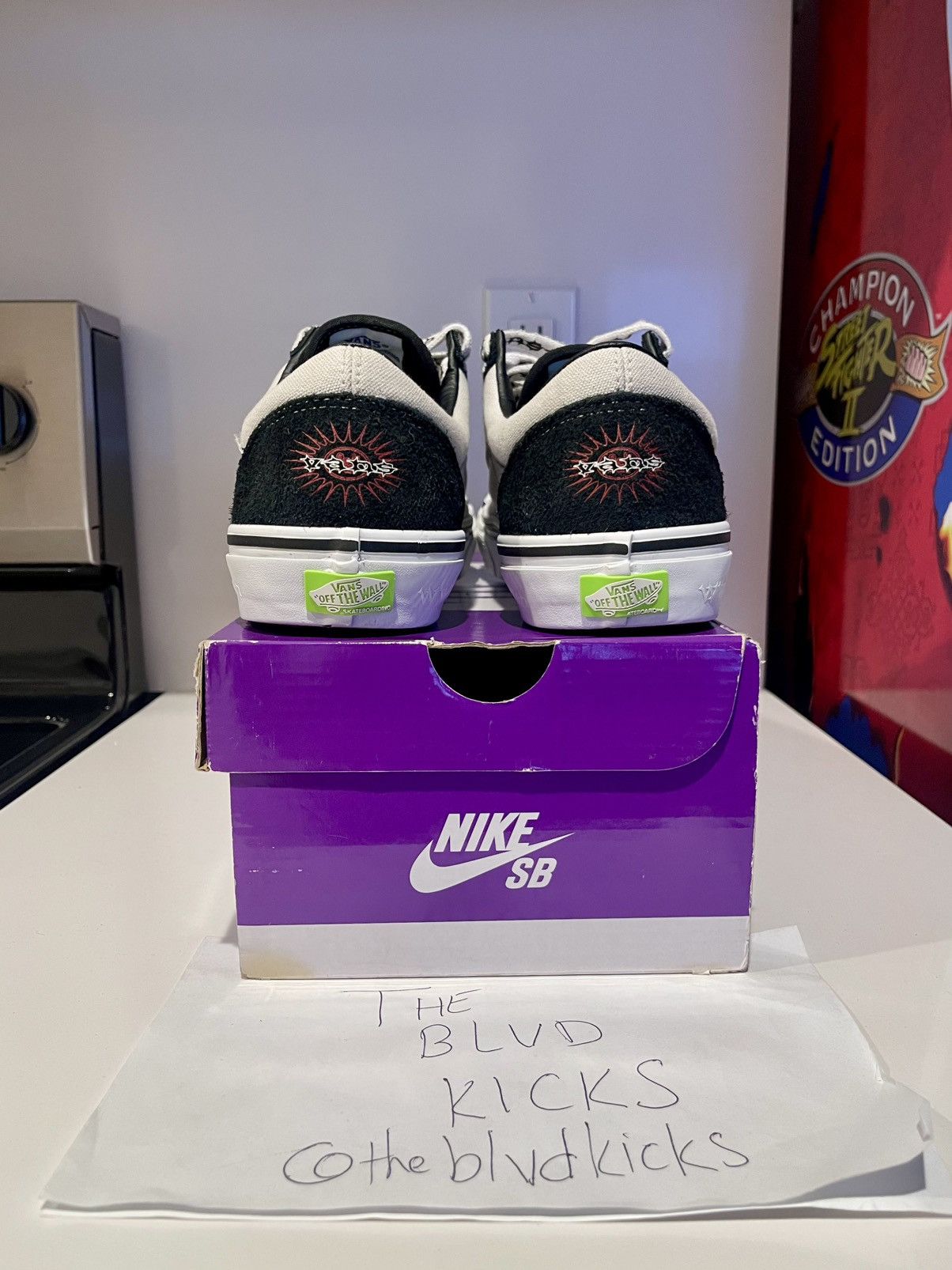 Punk and Yo PunkandYo x Vans Old Skool Reissue 36 Black Grey White Size US 10 / EU 43 - 6 Thumbnail