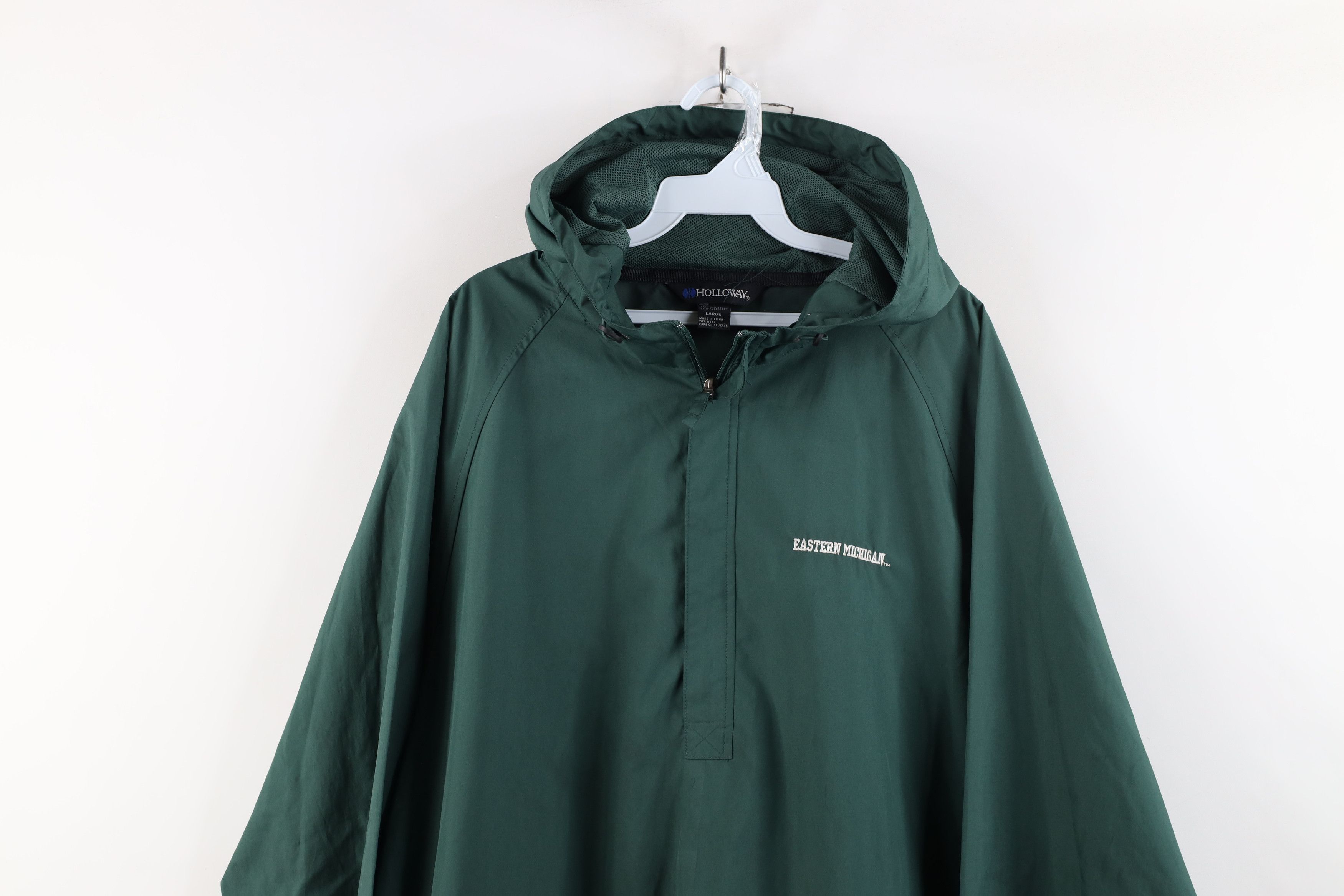 Vintage Vintage 90s Spell Out Eastern Michigan University Jacket Size US L / EU 52-54 / 3 - 2 Thumbnail
