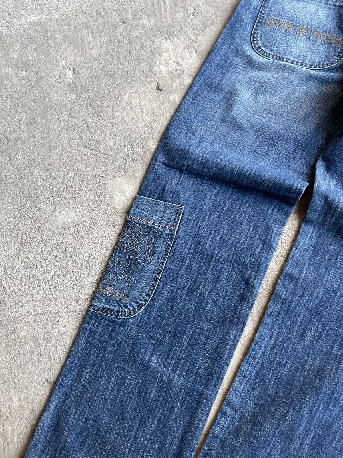 Japanese Brand Vintage Japanese Baggy Washed Carpenter Pants JNCO Style Size US 32 / EU 48 - 9 Thumbnail