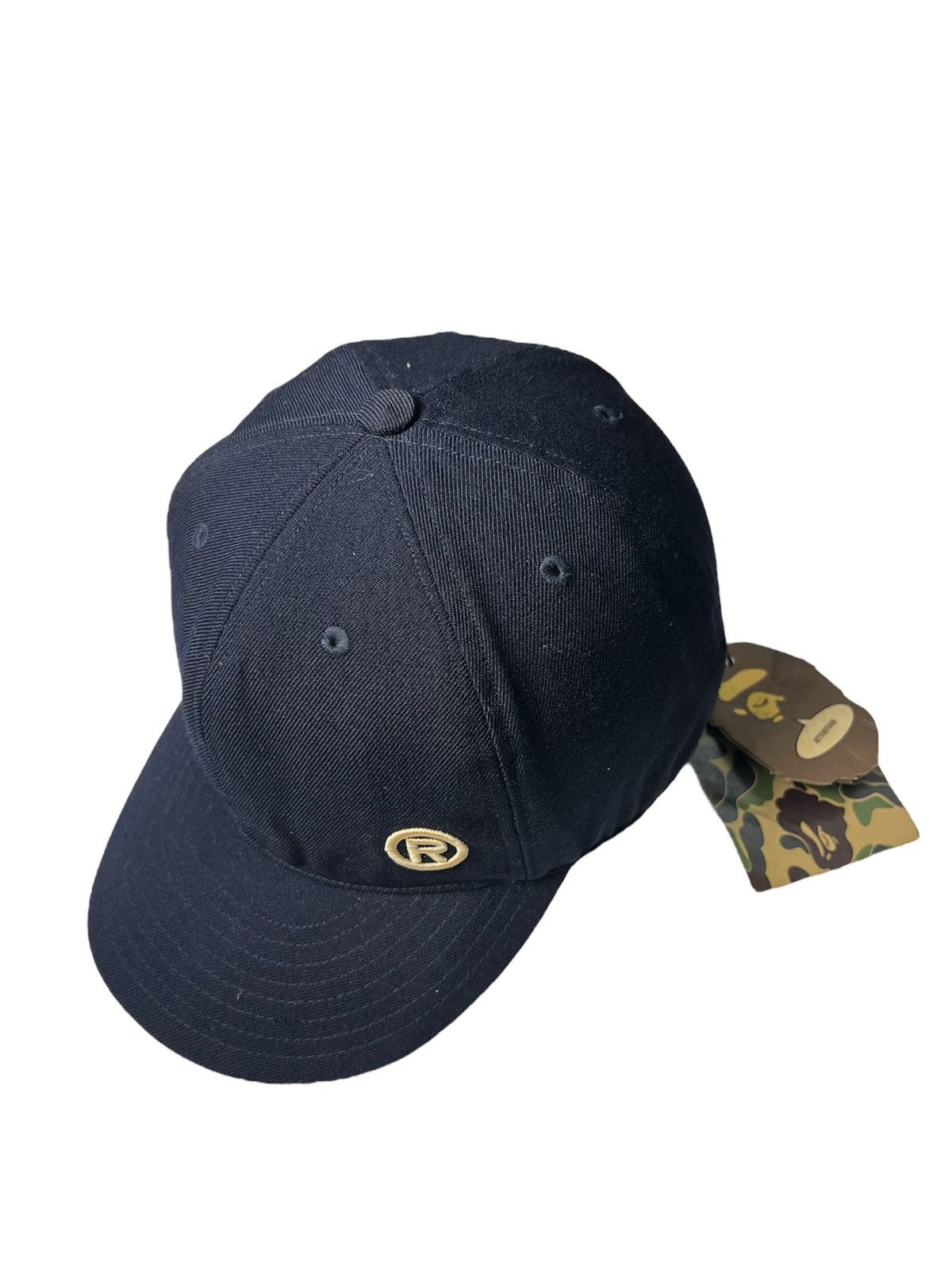 Bape × Vintage (NOS) 1990s Bape 'R' Nigo Era Fullcap Wool Size ONE SIZE - 1 Thumbnail