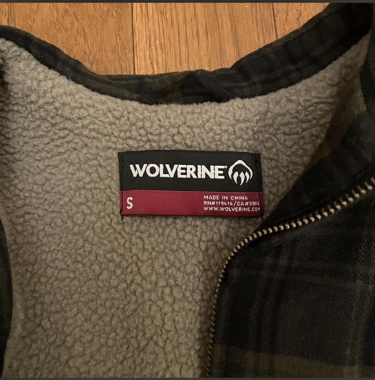 Wolverine Green and black wolverine flannel jacket Size US S / EU 44-46 / 1 - 2 Thumbnail