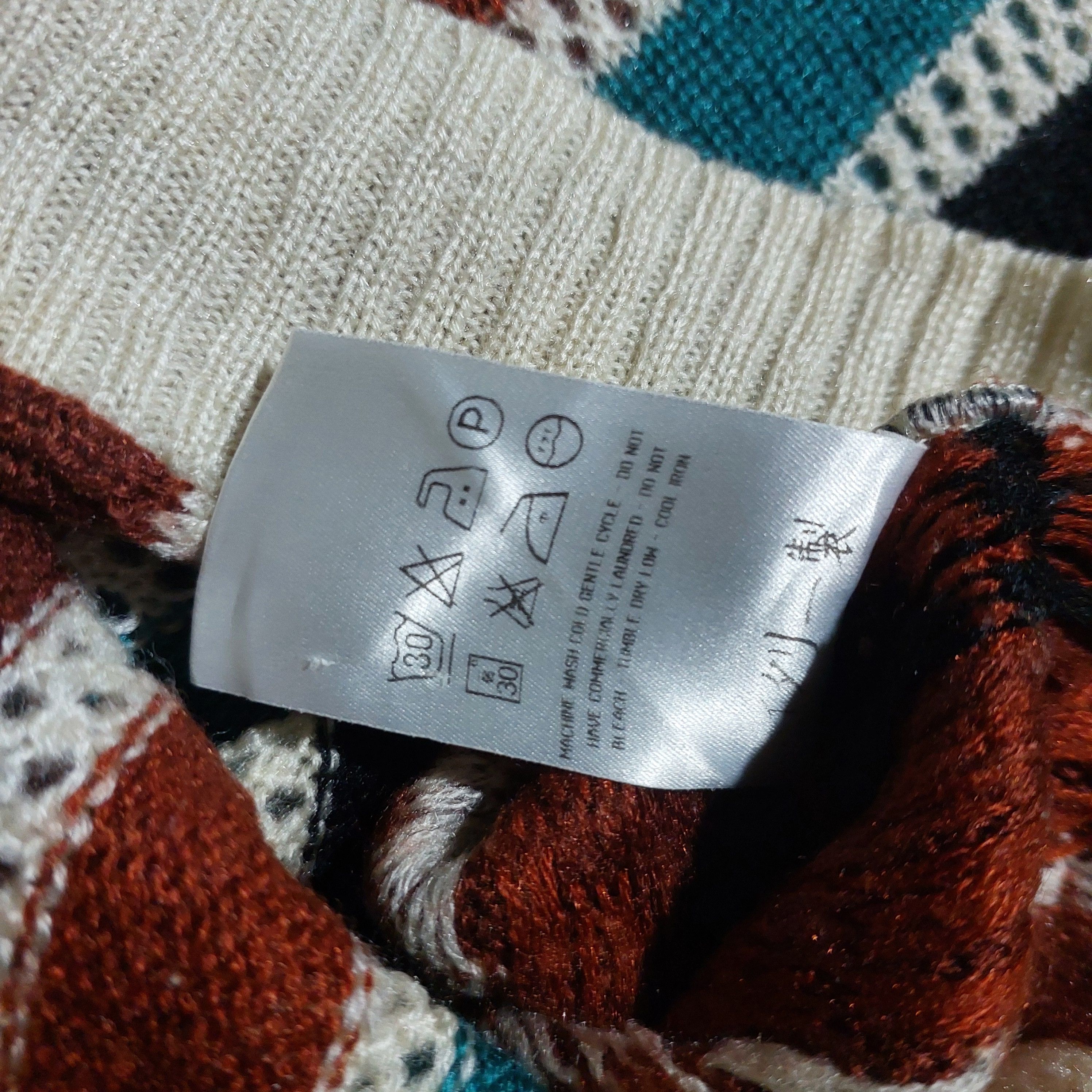Missoni Missoni Sport multicolor stripe knitwear Size US S / EU 44-46 / 1 - 12 Thumbnail