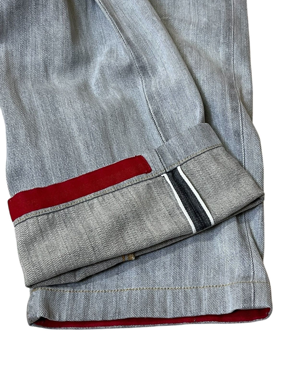 Kiton SICK🔥KITON NAPOLI GREY SELVEDGE JEANS. Size US 36 / EU 52 - 11 Thumbnail