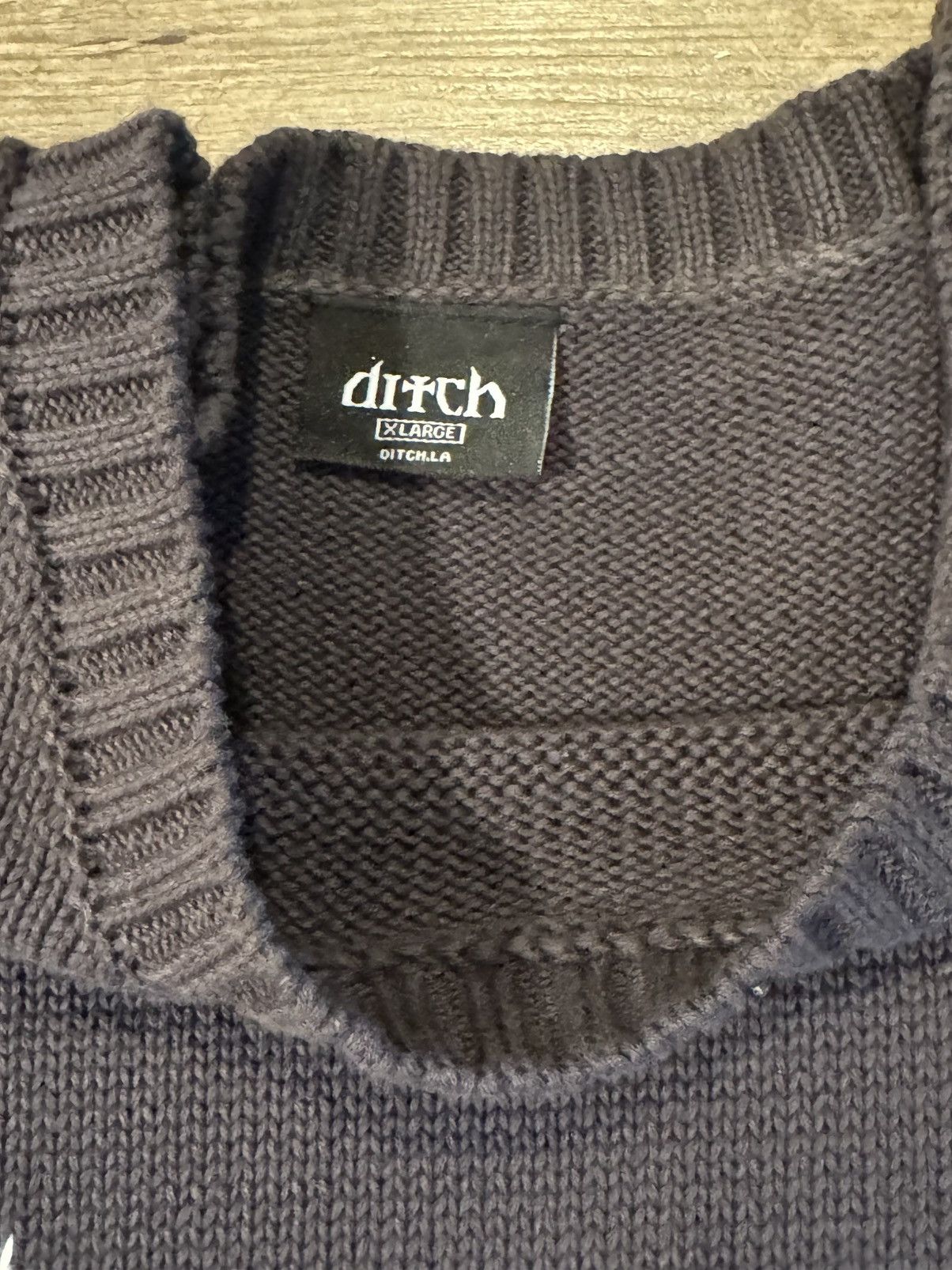 Japanese Brand × Vintage Ditch “Scythe & Shovel” knitted sweater Size US L / EU 52-54 / 3 - 3 Thumbnail