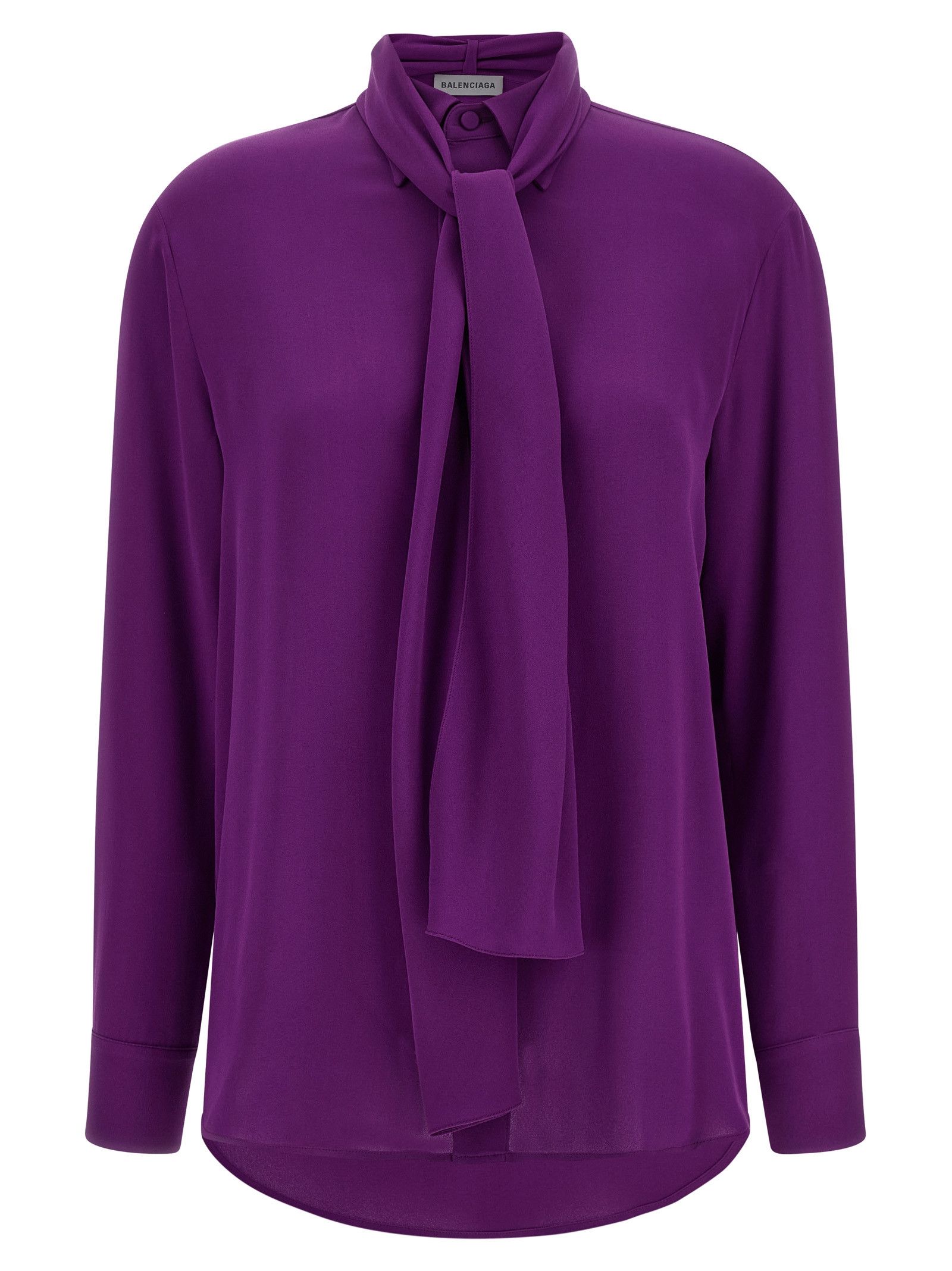 Balenciaga Shirt With Scarf Size XS / US 0-2 / IT 36-38 - 1 Thumbnail