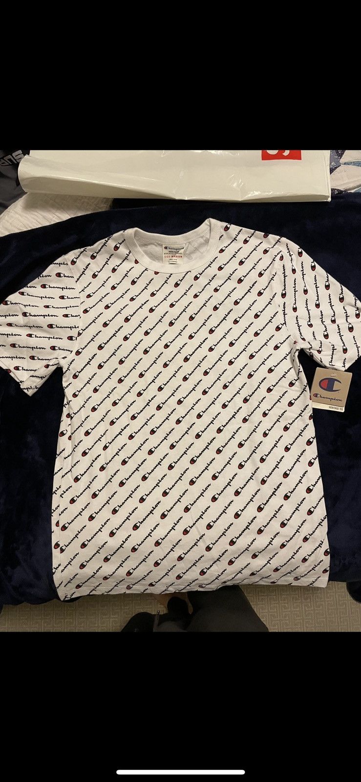 Champion Champion Tee All Over Logo Print Size US M / EU 48-50 / 2 - 1 Thumbnail