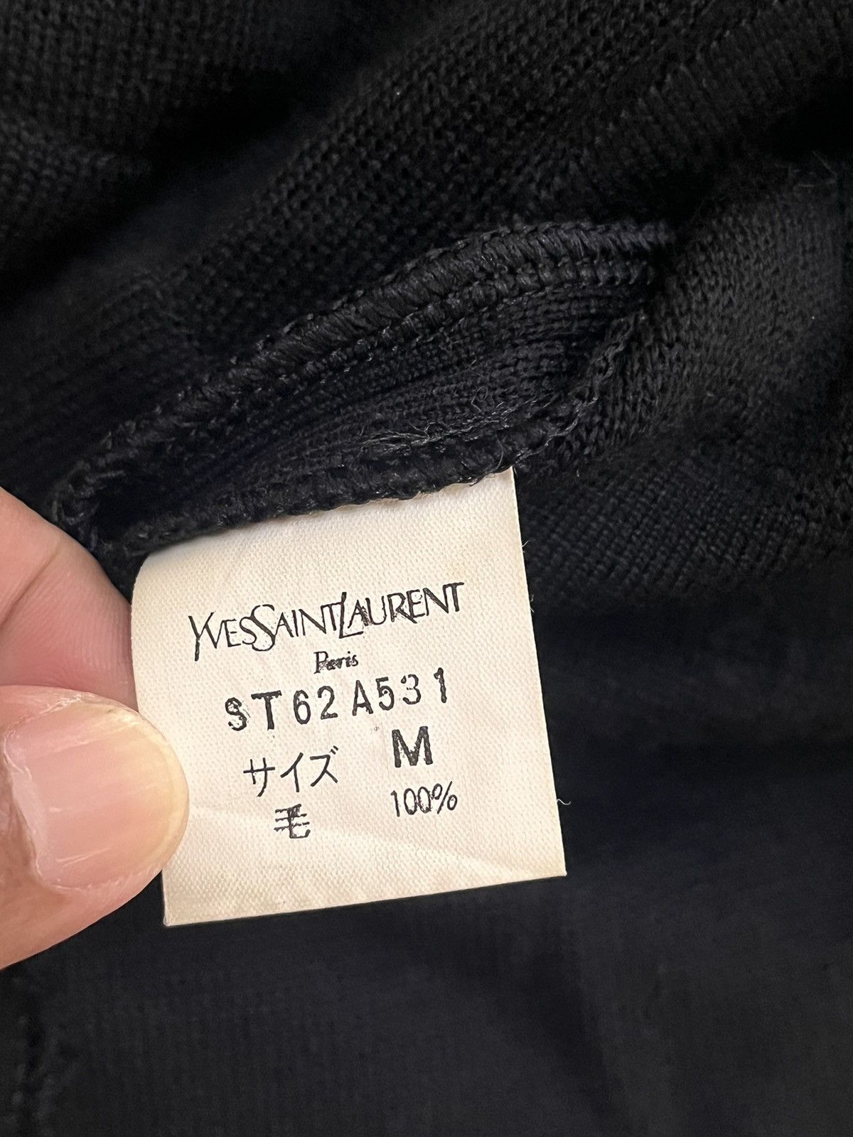 Yves Saint Laurent YSL knitwear Size ONE SIZE - 4 Thumbnail