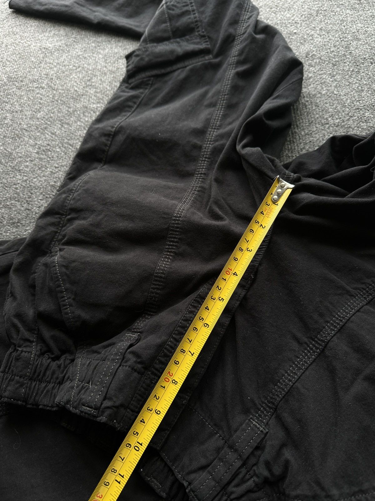 Other 🚨 RARE BLACK CARGO MULTIPOCKET WOMEN PANTS Size 28" / US 6 / IT 42 - 21 Thumbnail