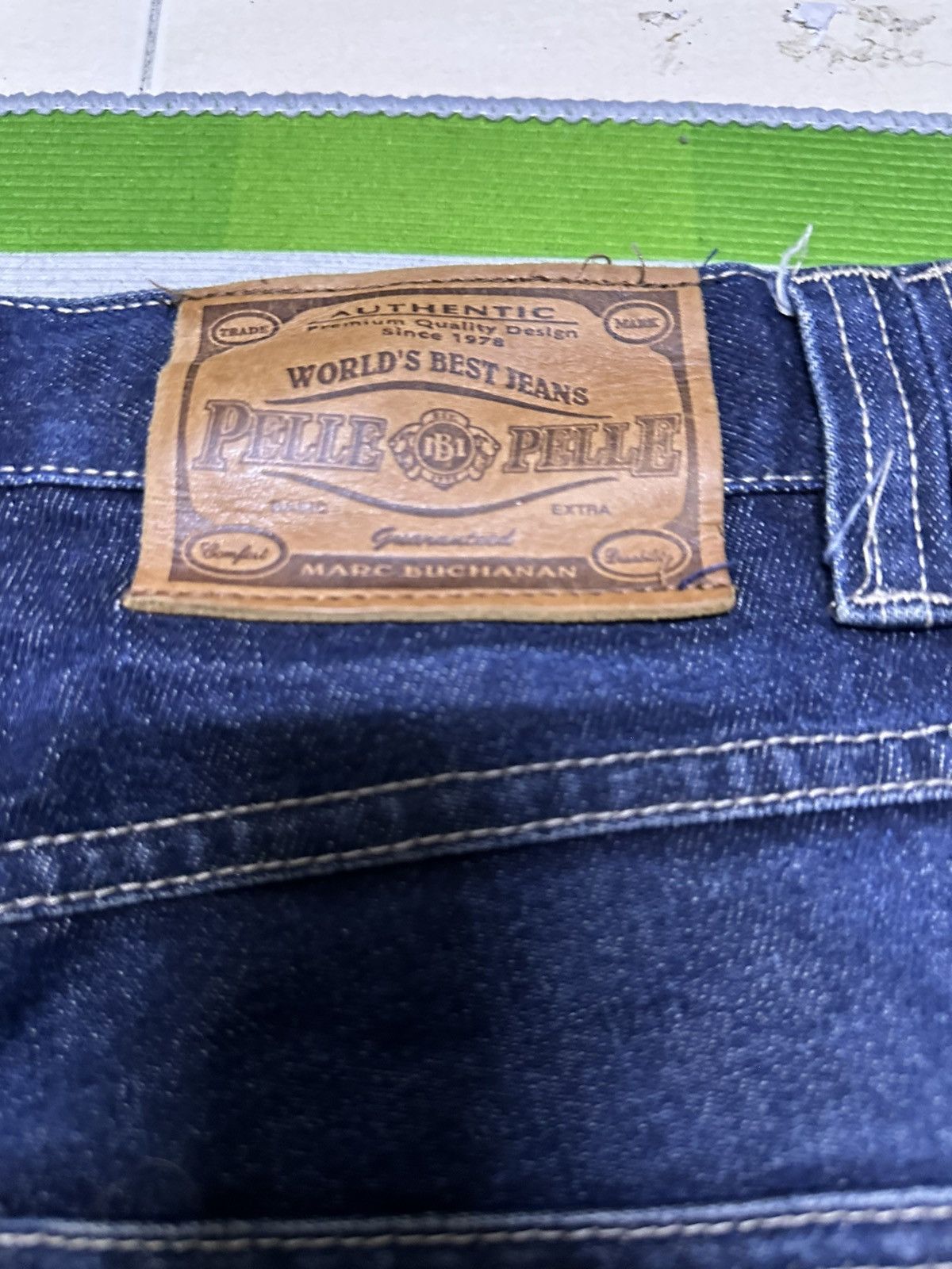 Pelle Pelle Pelle pelle denim pants Size US 33 - 3 Thumbnail